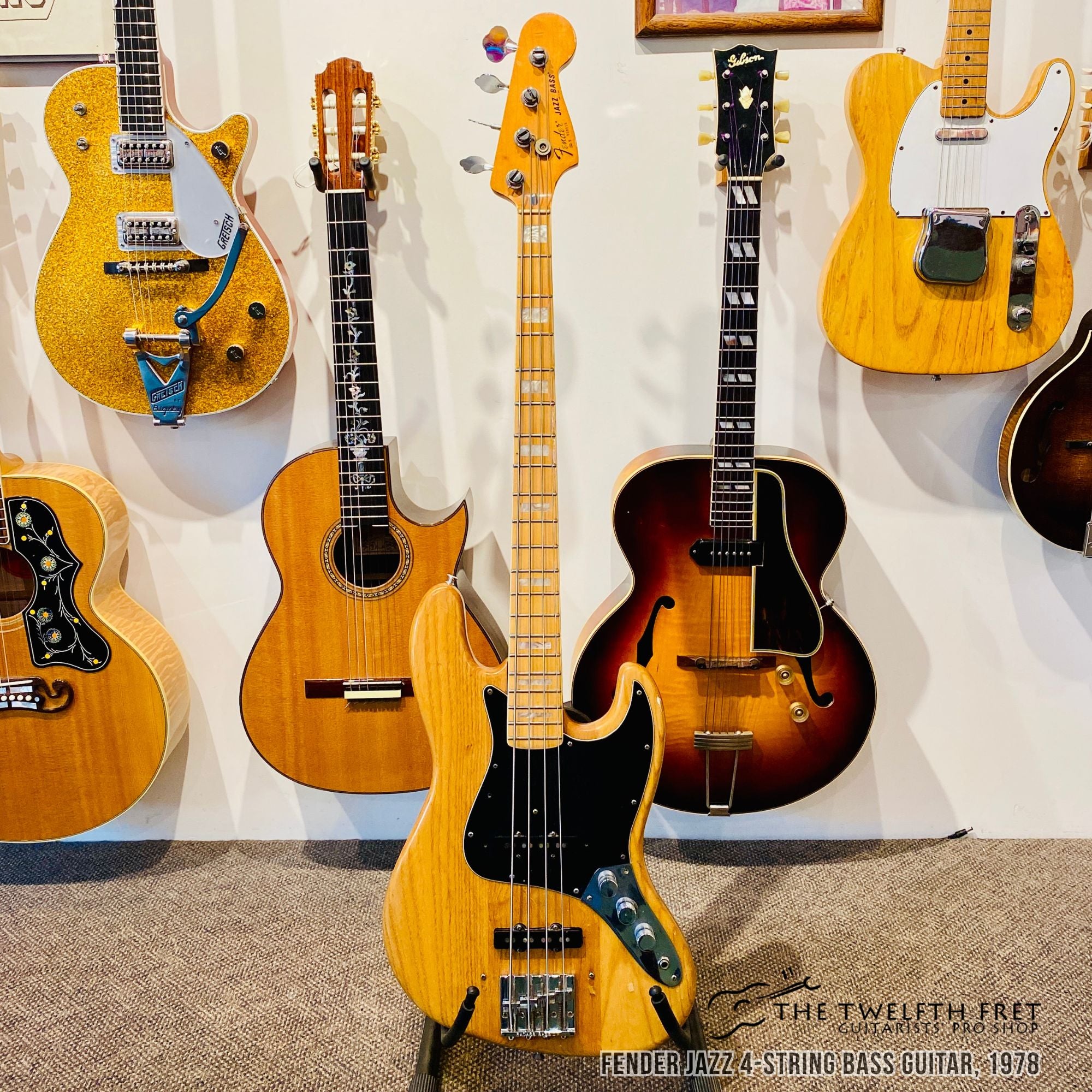 Fender Jazz 4-String Bass Guitar, 1978 - The Twelfth Fret