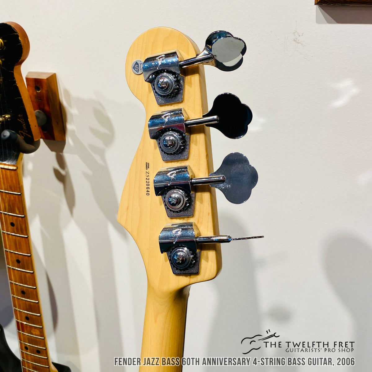 Fender Jazz Bass 60th Anniversary 4-String Bass Guitar, 2006 - The Twelfth Fret