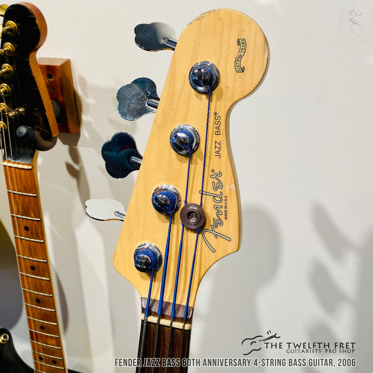 Fender Jazz Bass 60th Anniversary 4-String Bass Guitar, 2006 - The Twelfth Fret