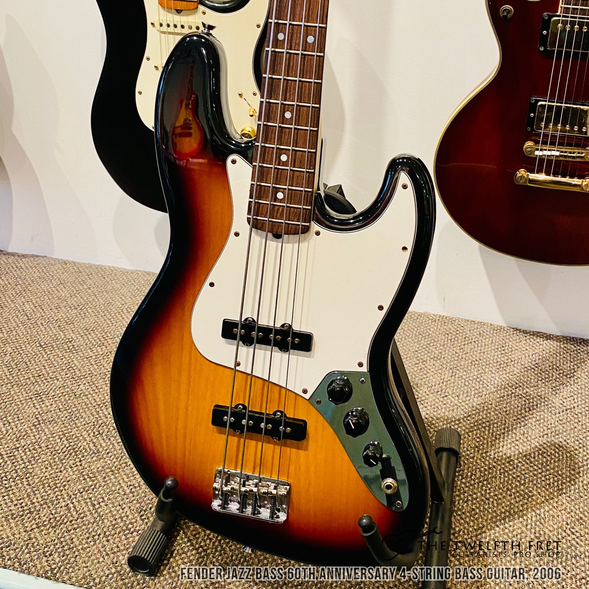 Fender Jazz Bass 60th Anniversary 4-String Bass Guitar, 2006 [USED]