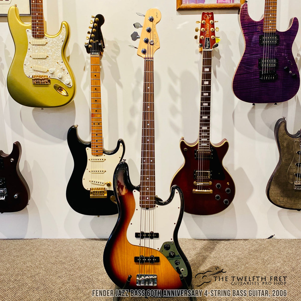 Fender Jazz Bass 60th Anniversary 4-String Bass Guitar, 2006 [USED]