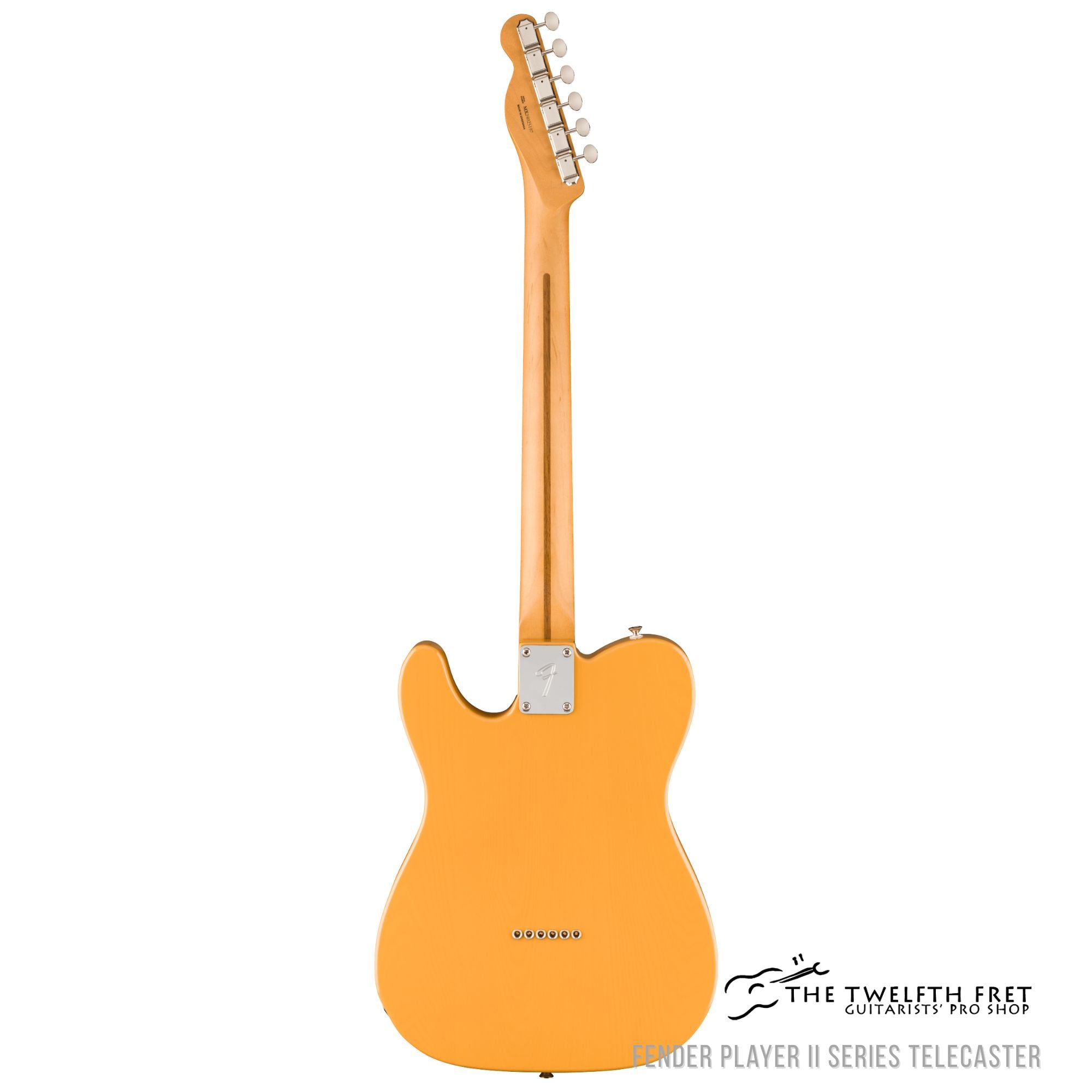 Fender Player II Series Telecaster (Butterscotch Blonde) - The Twelfth Fret