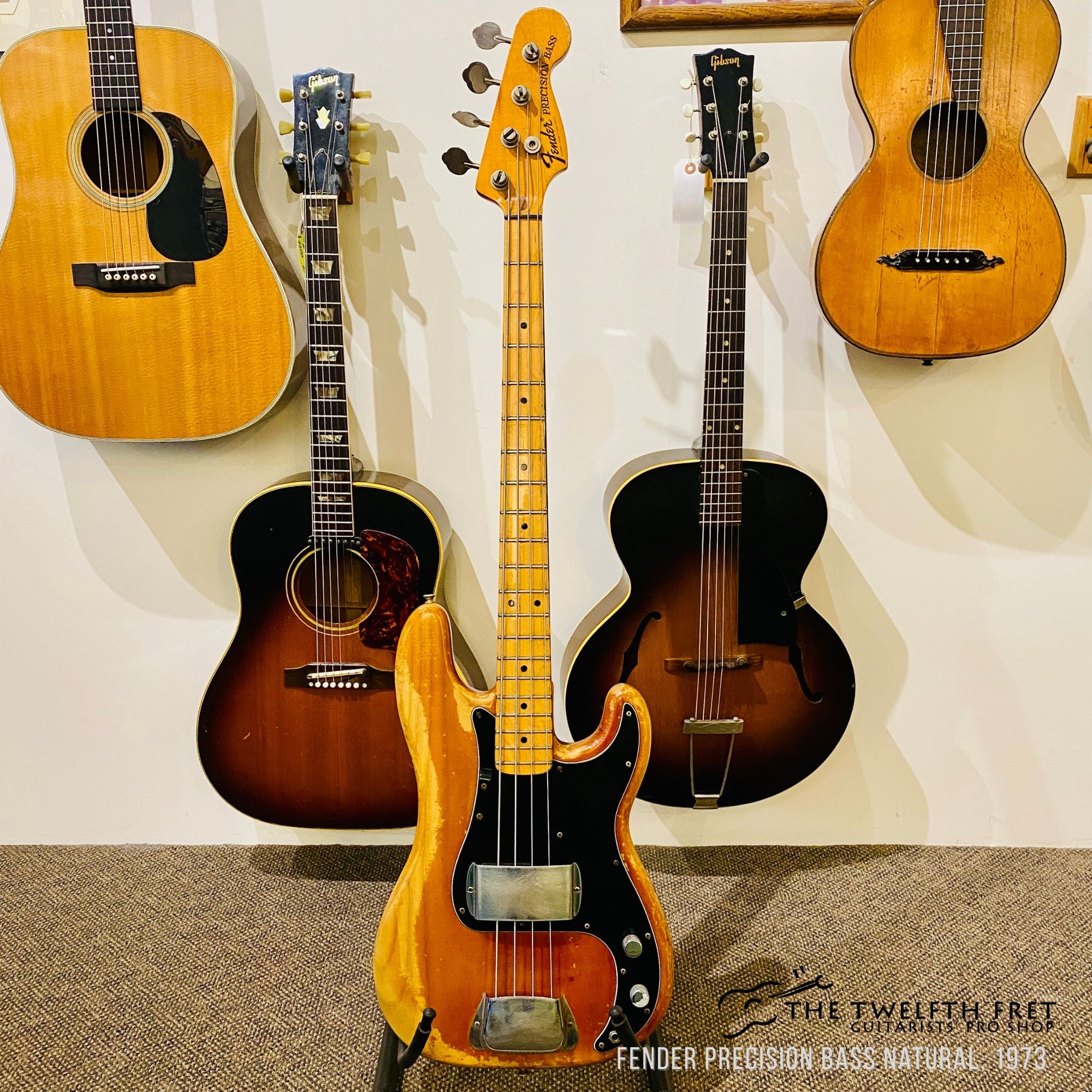 Fender Precision Bass Natural, 1973 - The Twelfth Fret