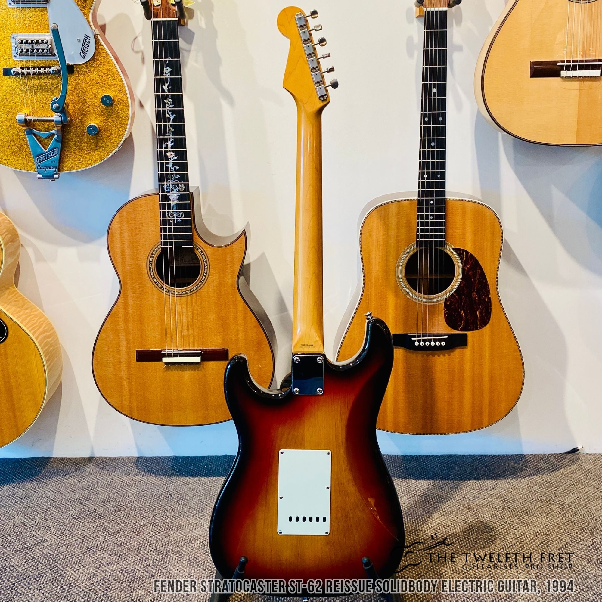 Fender Stratocaster ST-62 Reissue Solidbody Electric Guitar, 1994 - The Twelfth Fret