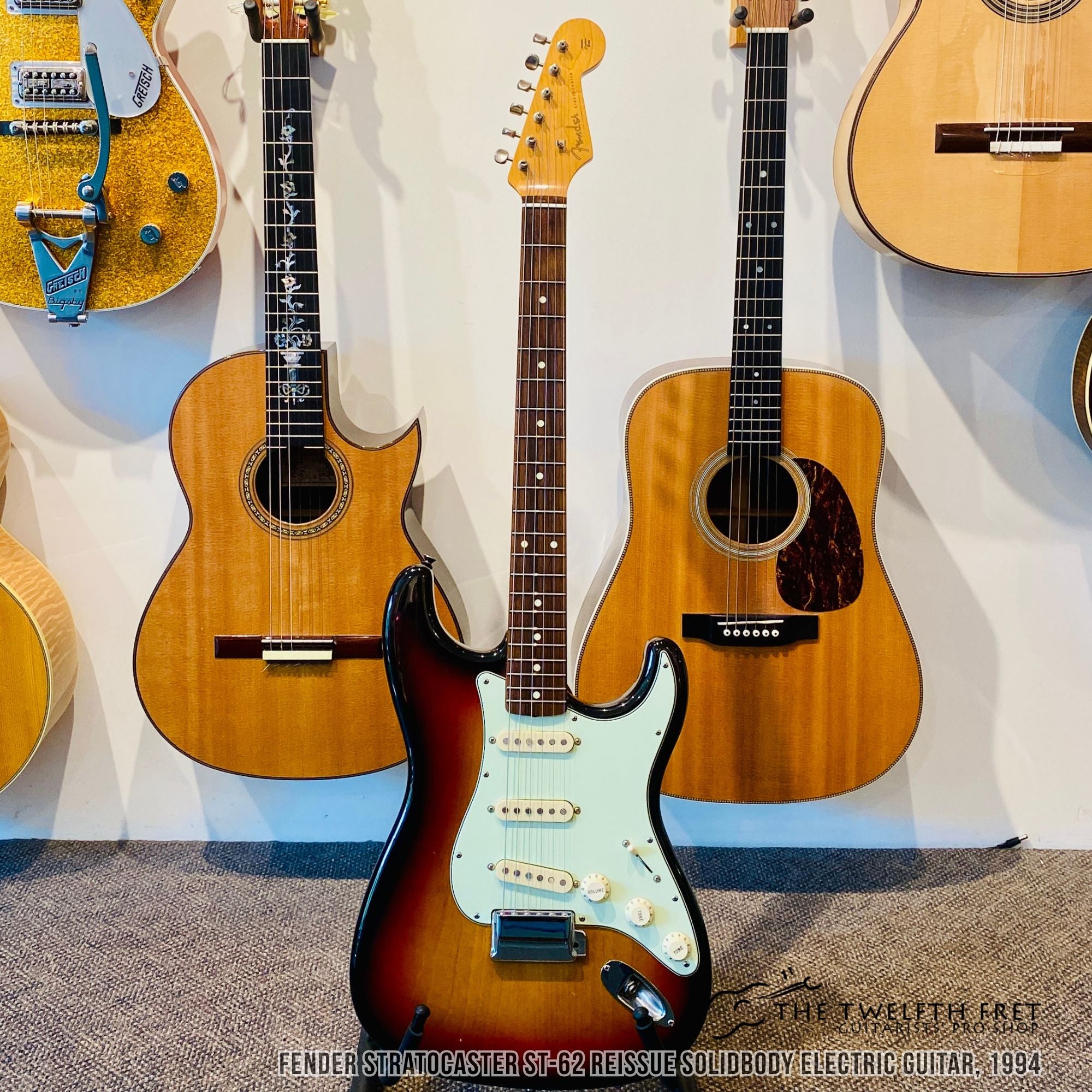 Fender Stratocaster ST-62 Reissue Solidbody Electric Guitar, 1994 - The Twelfth Fret