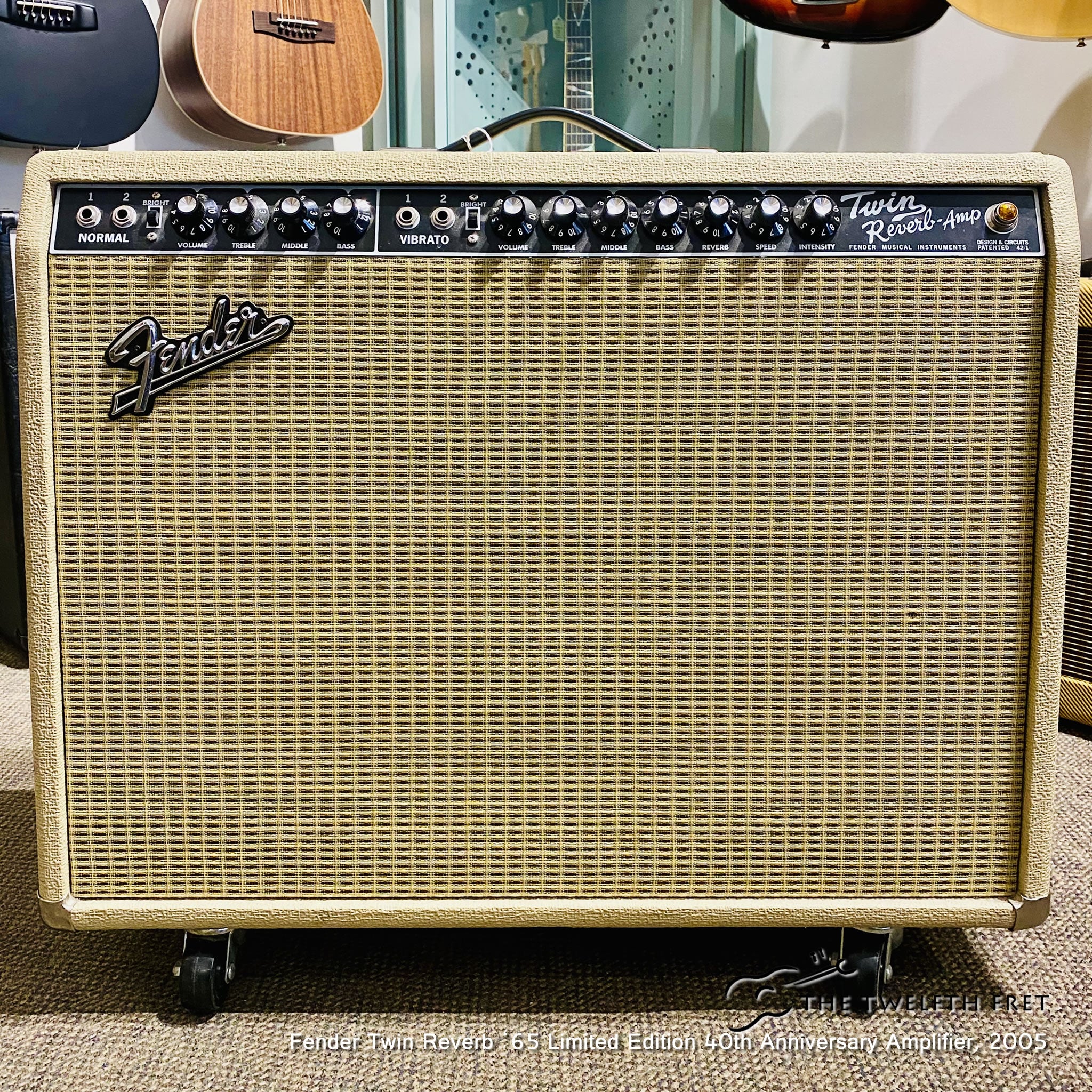 Fender Twin Reverb '65 Limited Edition 40th Anniversary Amplifier, 2005 - [USED] - The Twelfth Fret