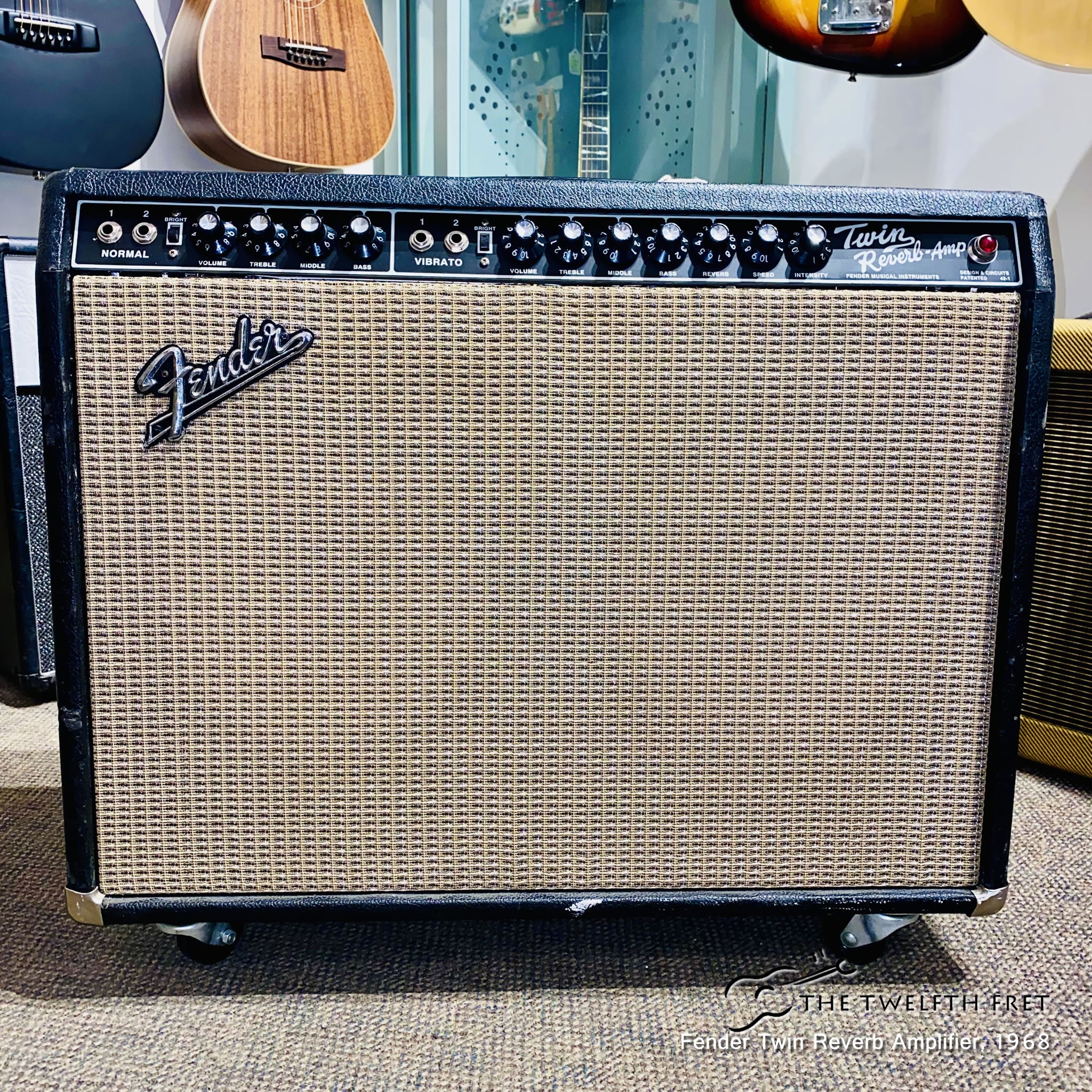 Fender Twin Reverb Amplifier, 1968 - [USED] | The Twelfth Fret