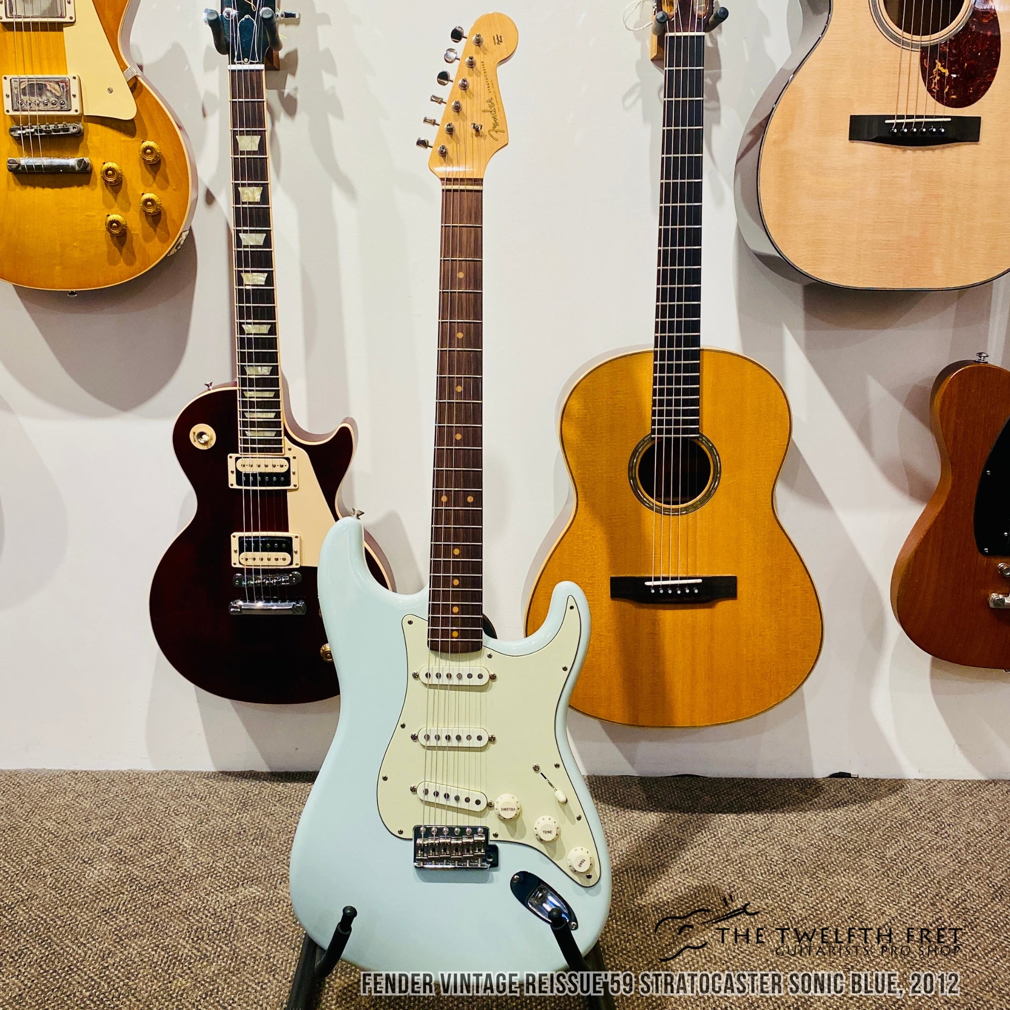 Fender Vintage Reissue'59 Stratocaster Sonic Blue, 2012 - The Twelfth Fret