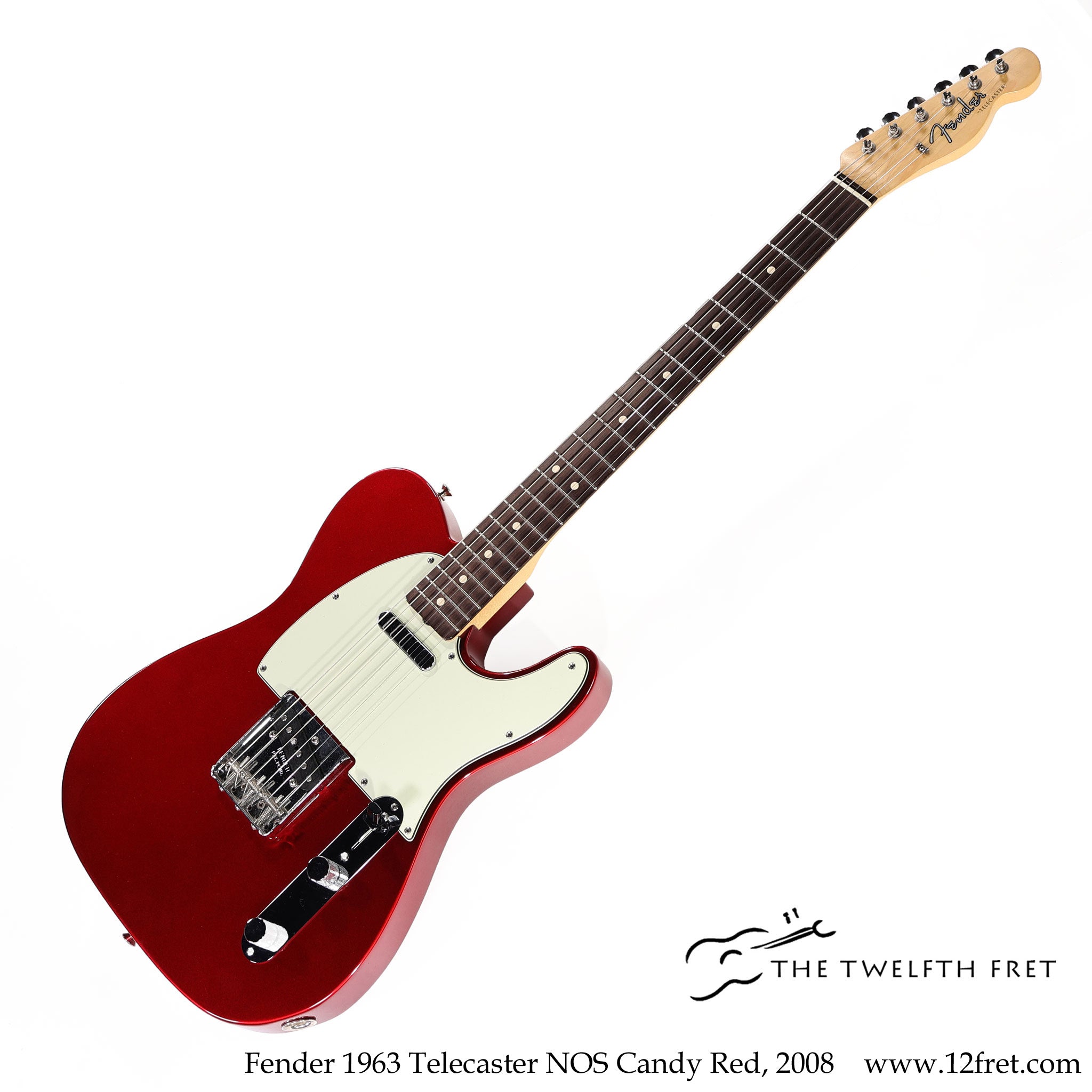 Fender 1963 Telecaster NOS Candy Red, 2008 - The Twelfth Fret