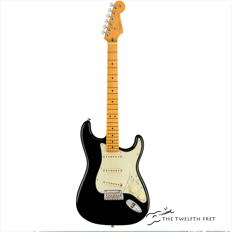 Fender American Professional II Stratocaster (Black w/ Maple) - The Twelfth Fret