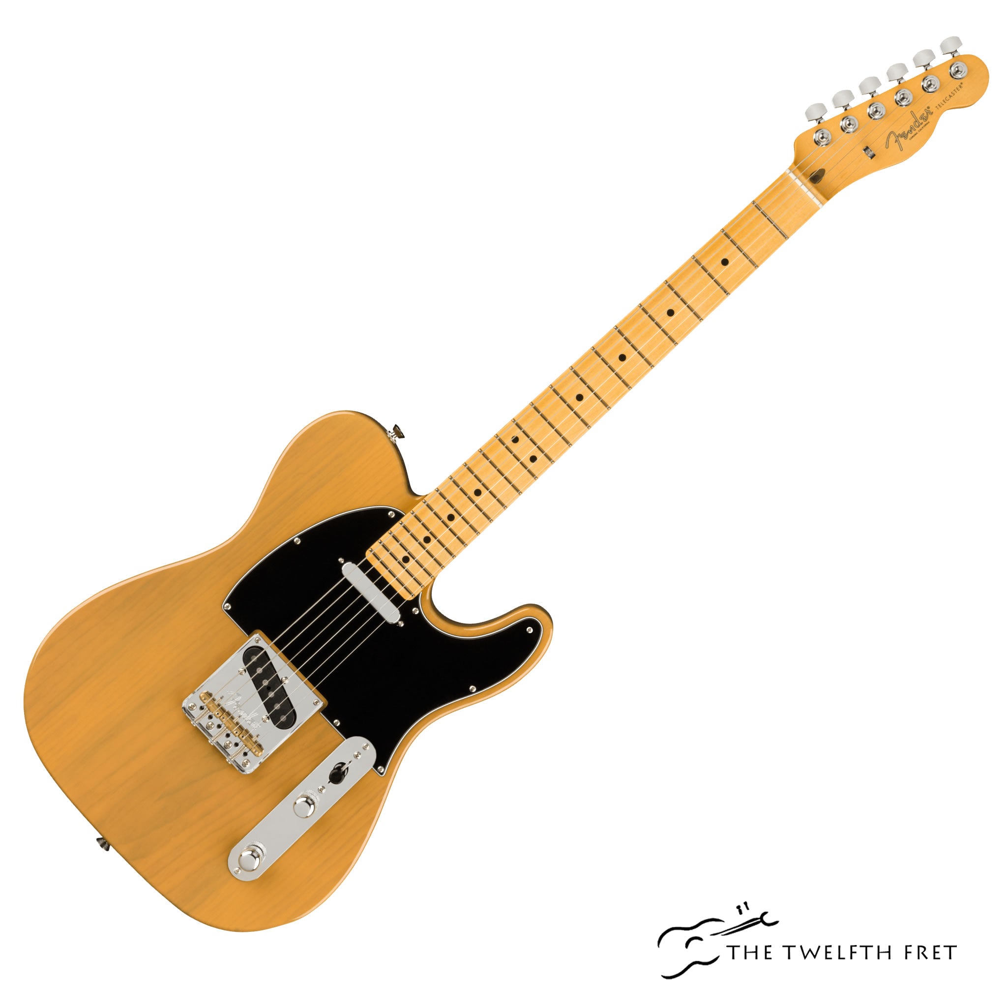 Fender American Professional II Telecaster  ButterscotchBlonde Maple Fretboard - The Twelfth Fret