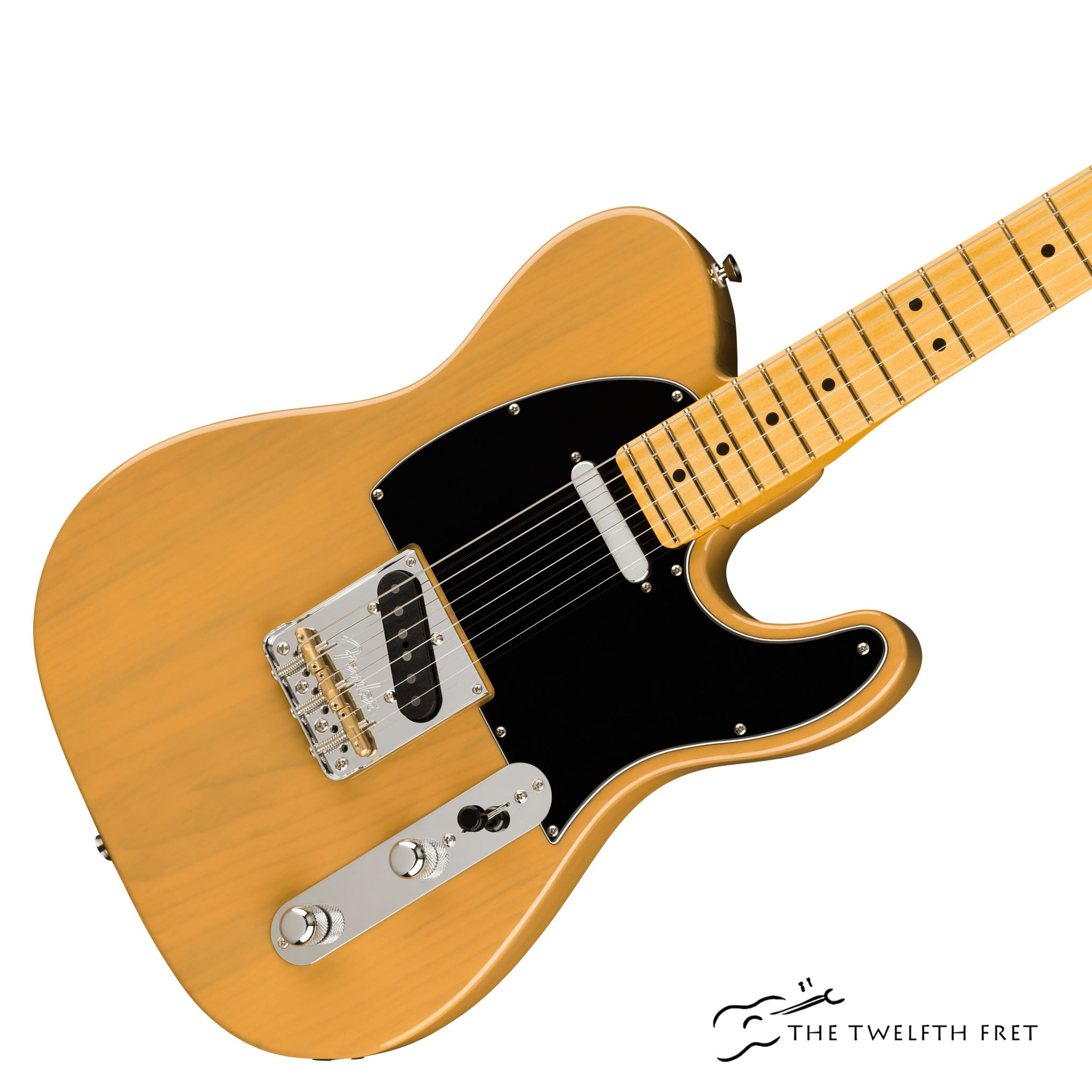 Fender American Professional II Telecaster  Butterscotch Blonde Maple Fretboard - The Twelfth Fret