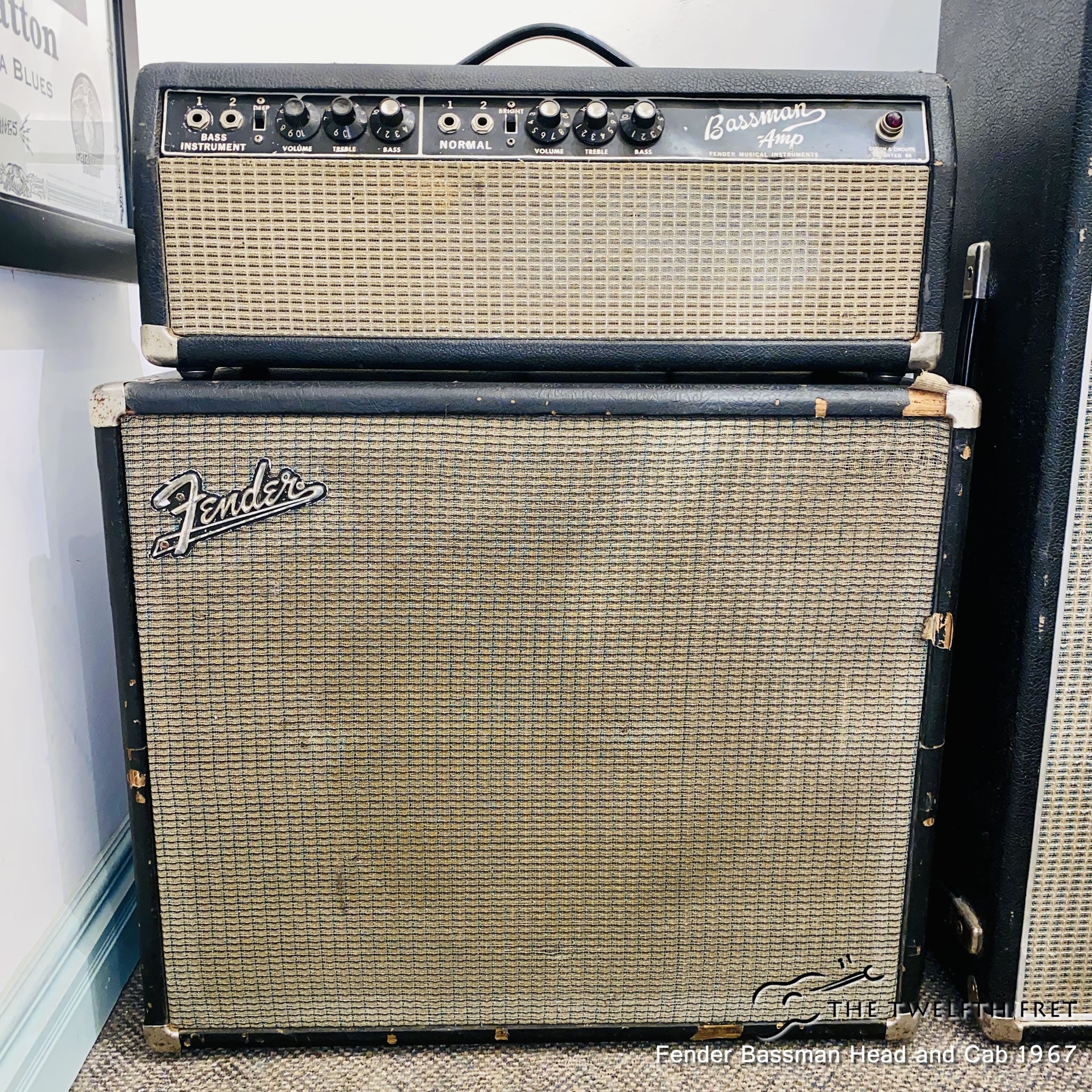 Fender Bassman Head and Cab, 1967 [USED] - The Twelfth Fret