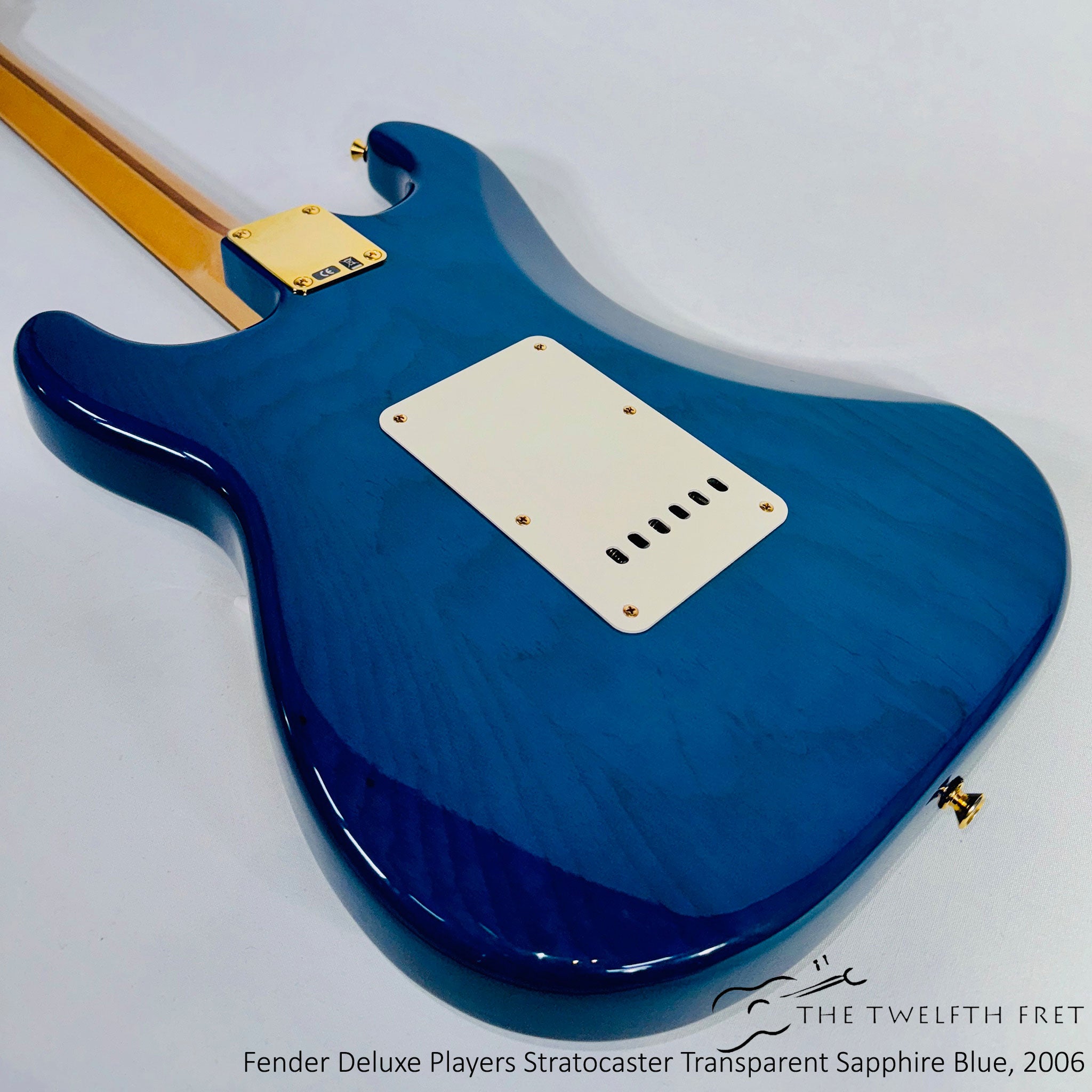 Fender Deluxe Players 60th Anniversary Stratocaster Transparent Sapphire Blue, 2006 [USED] - The Twelfth Fret