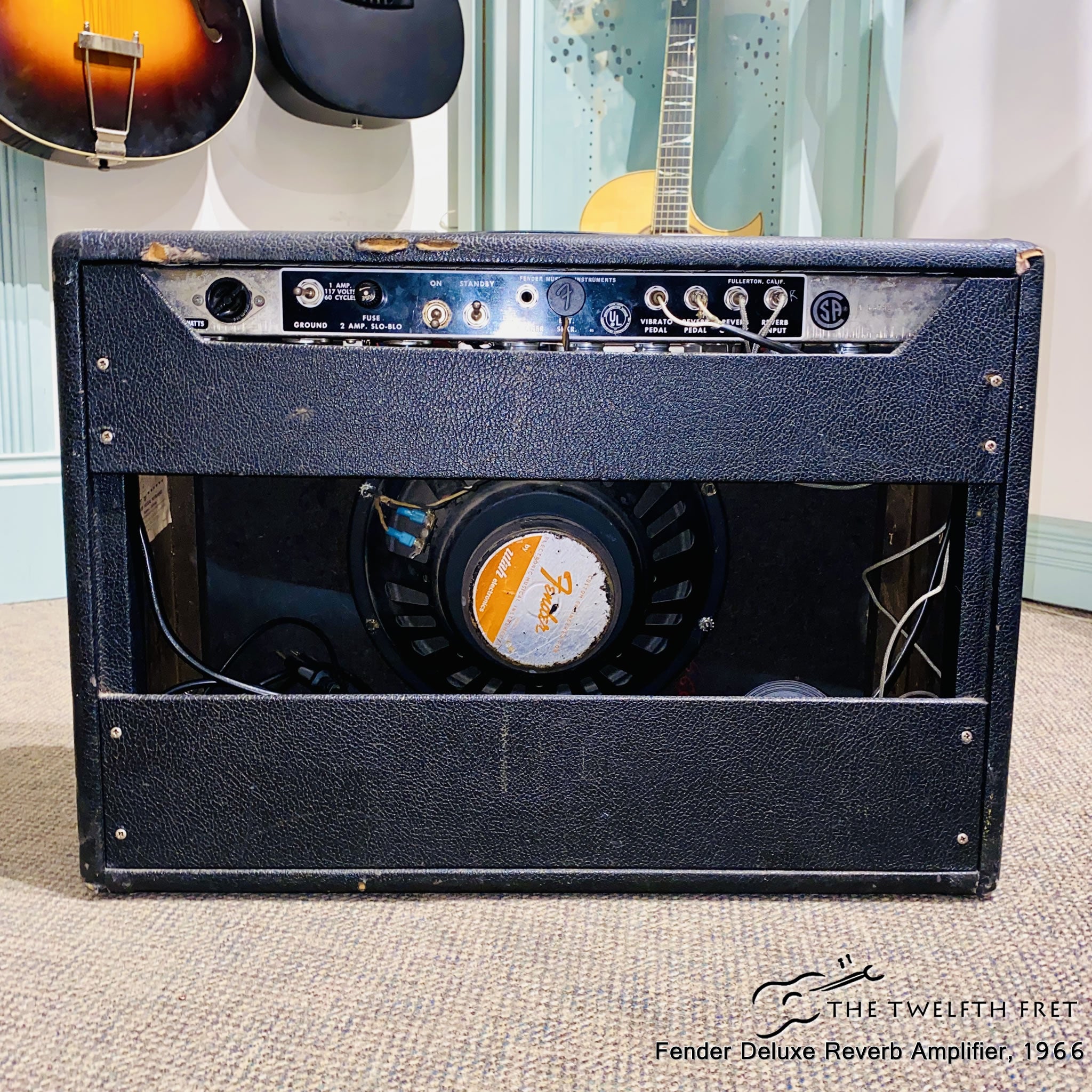 Fender Deluxe Reverb Amplifier, 1966 - The Twelfth Fret