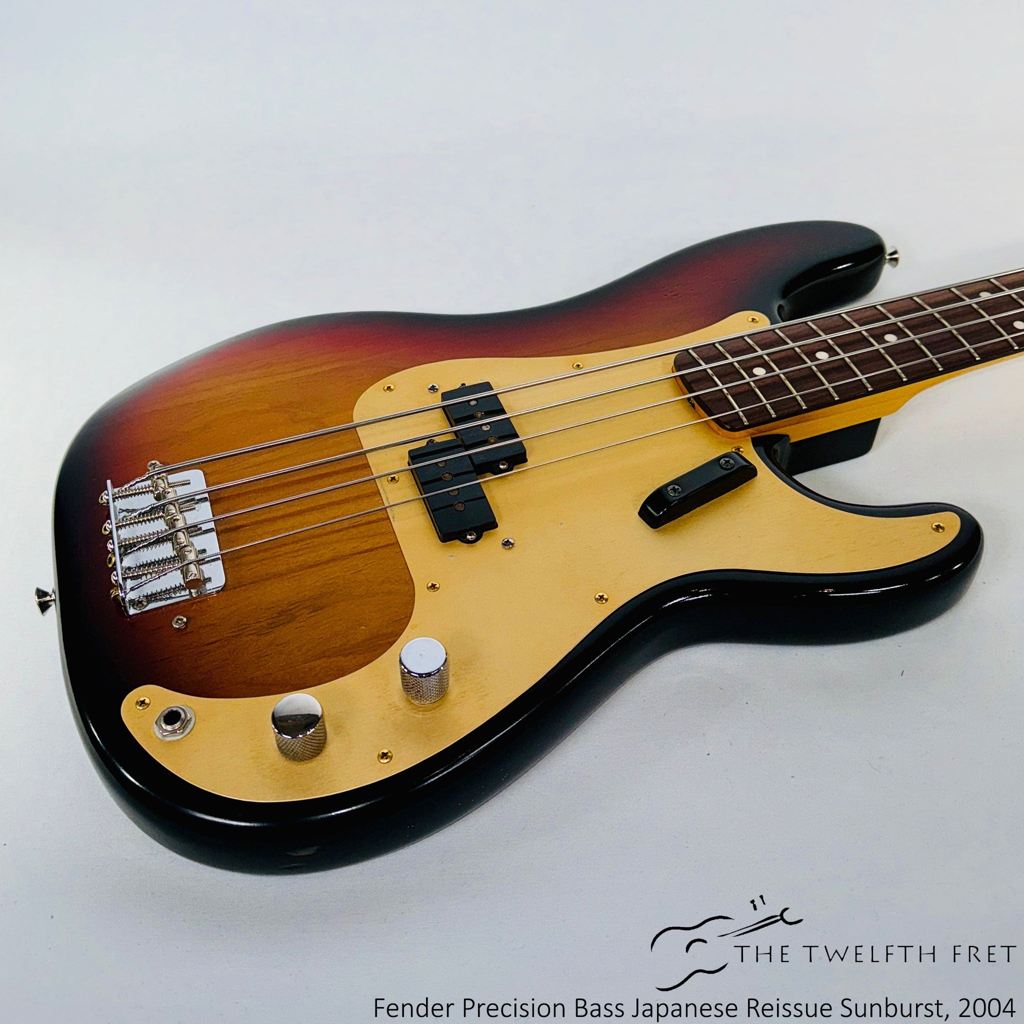 Fender Precision Bass Japanese Reissue Sunburst, 2004- [USED