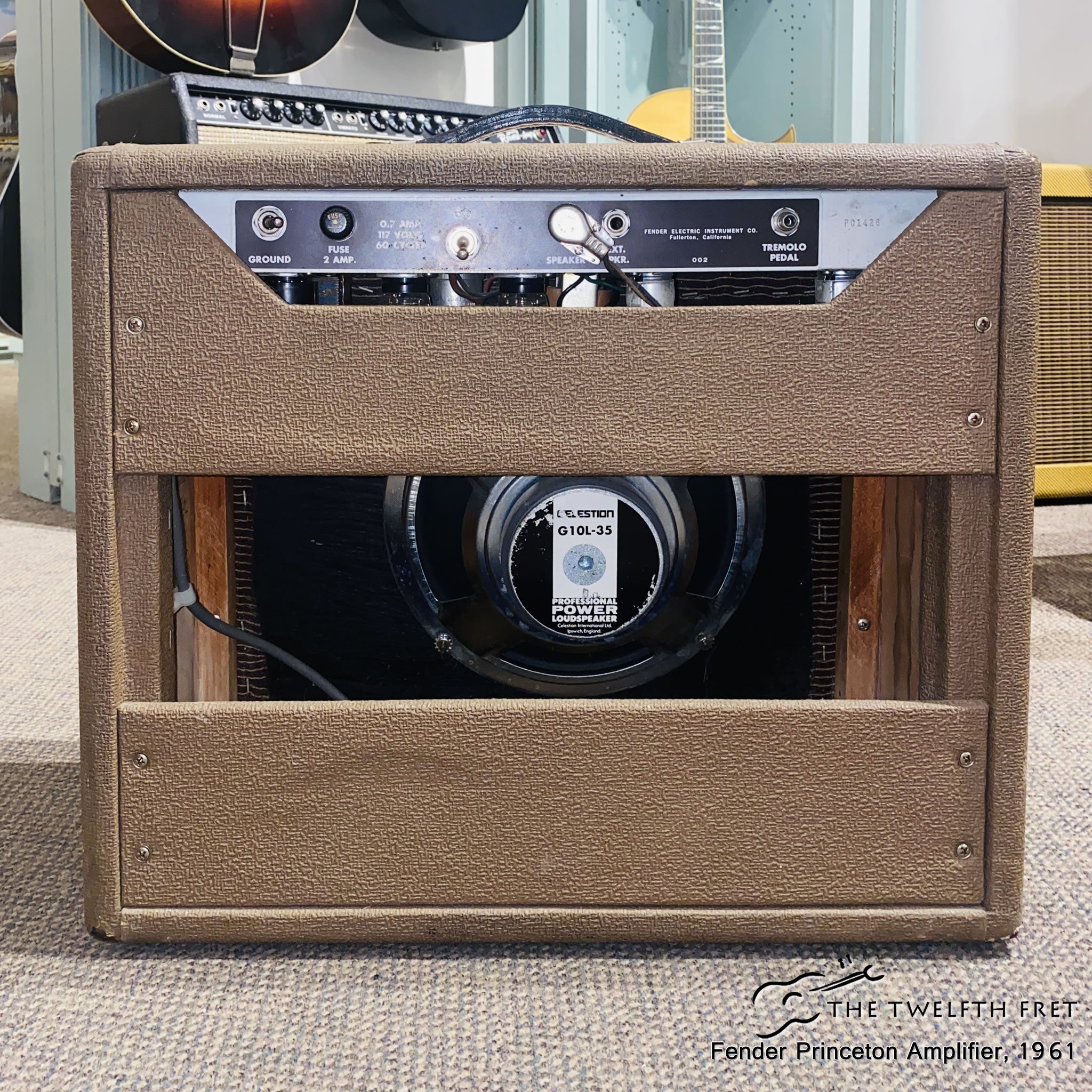 Fender Princeton Amplifier, 1961 - The Twelfth Fret