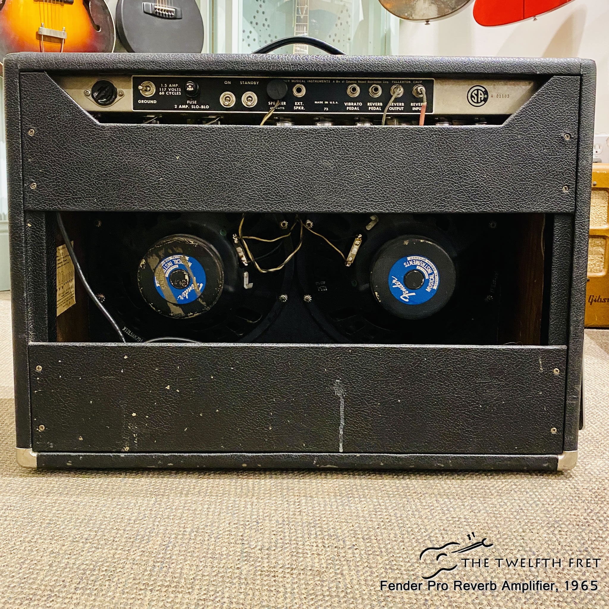 Fender Pro Reverb Amplifier, 1965 - The Twelfth Fret