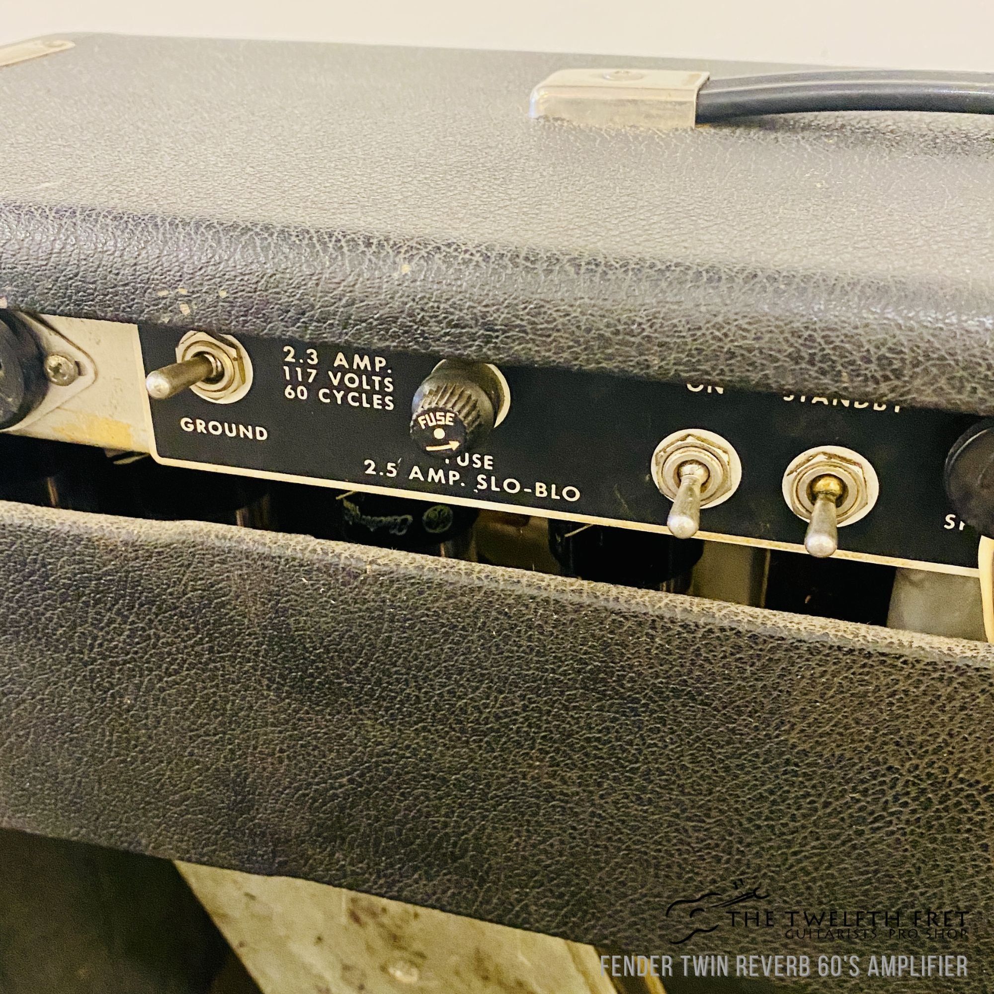 Fender Twin Reverb 60's Amplifier - The Twelfth Fret