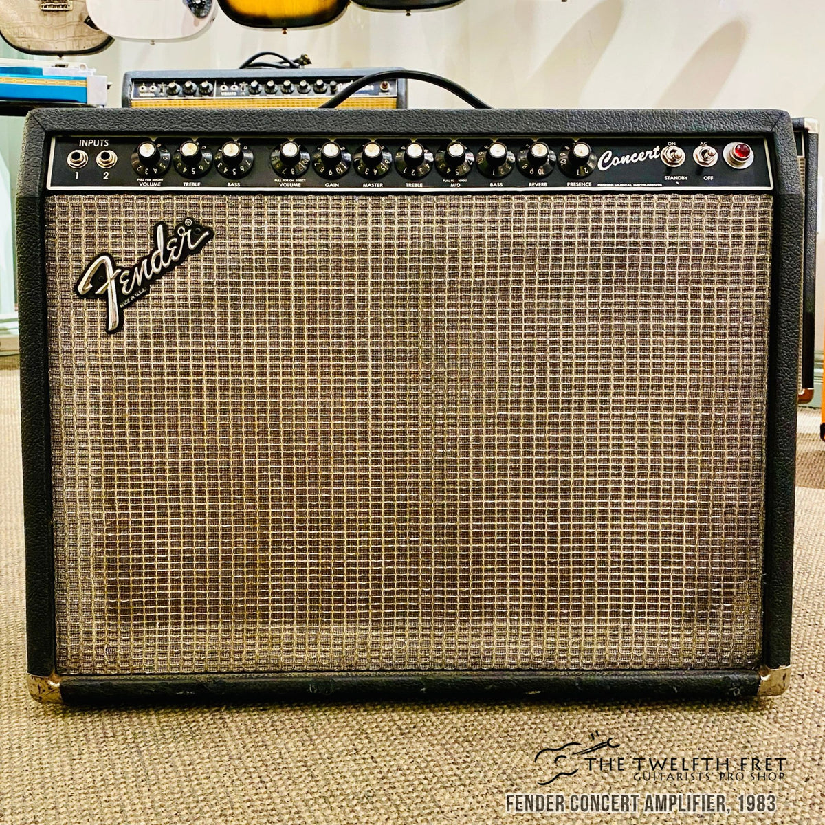 Fender Concert Amplifier, 1983 - The Twelfth Fret