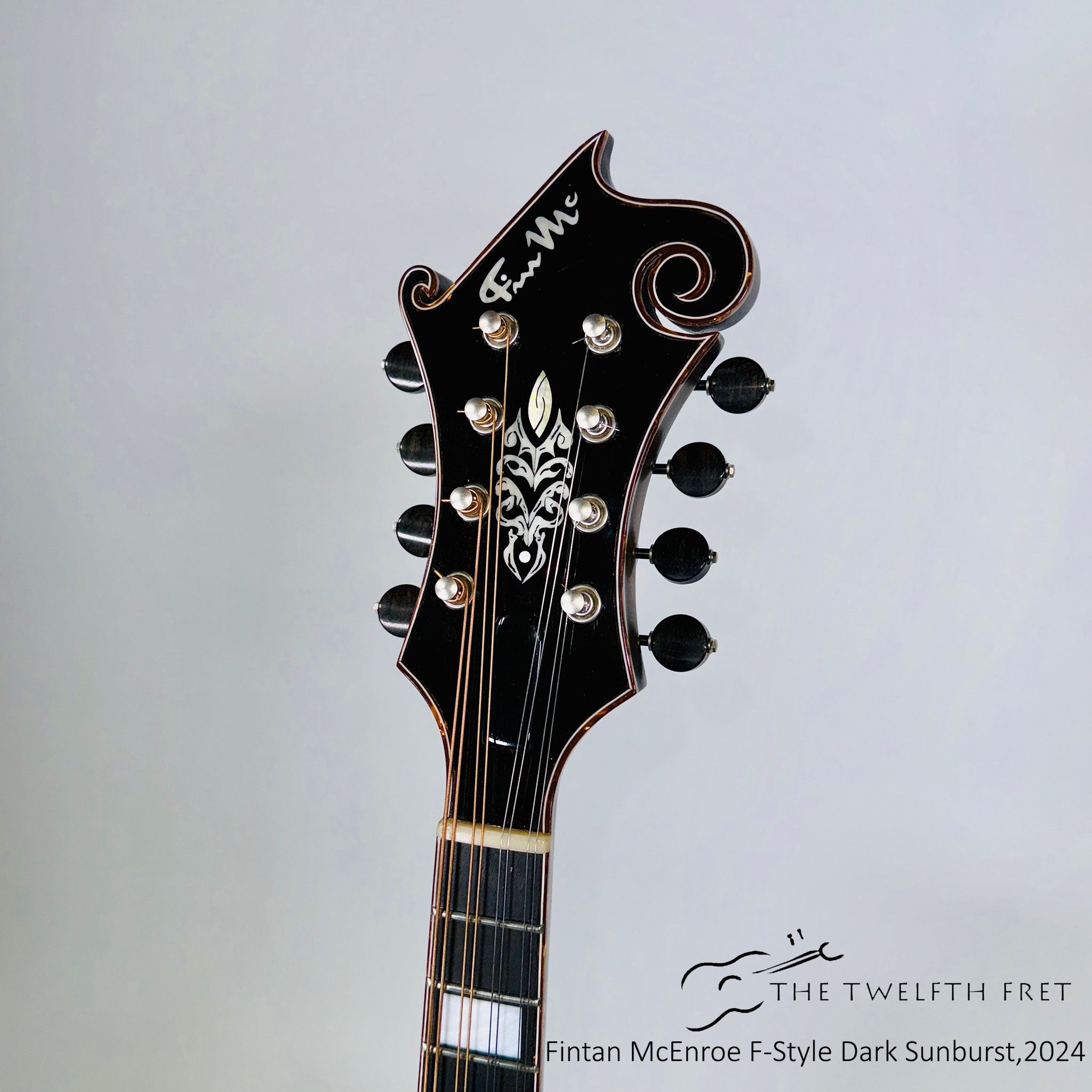 Fintan McEnroe F Style MC19 Mandolin Dark Sunburst, April 2024 - The Twelfth Fret