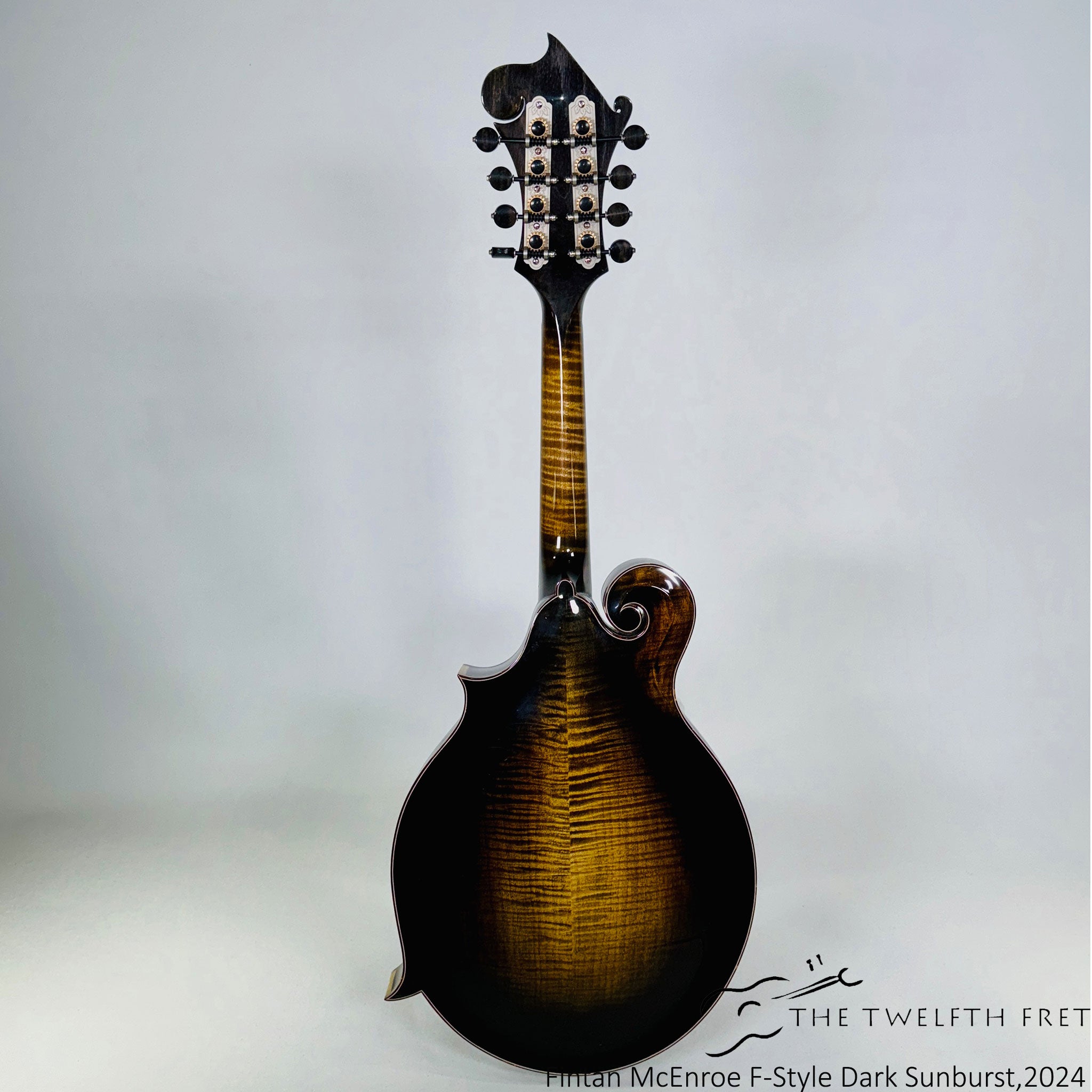 Fintan McEnroe F Style MC19 Mandolin Dark Sunburst, April 2024 - The Twelfth Fret