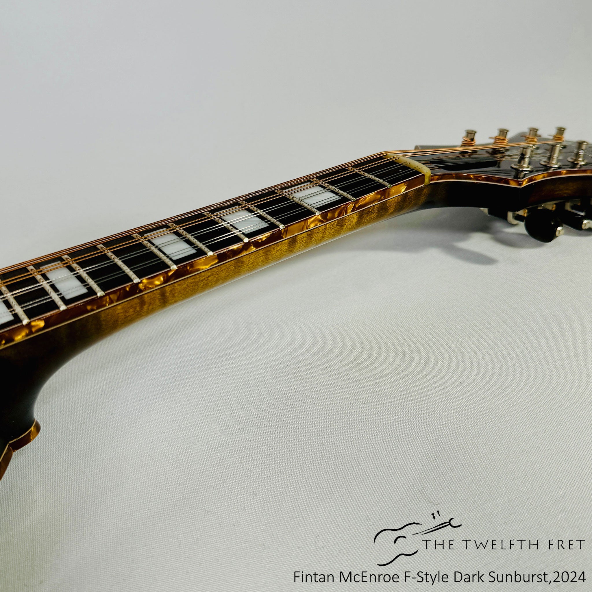 Fintan McEnroe F Style MC19 Mandolin Dark Sunburst, April 2024 - The Twelfth Fret