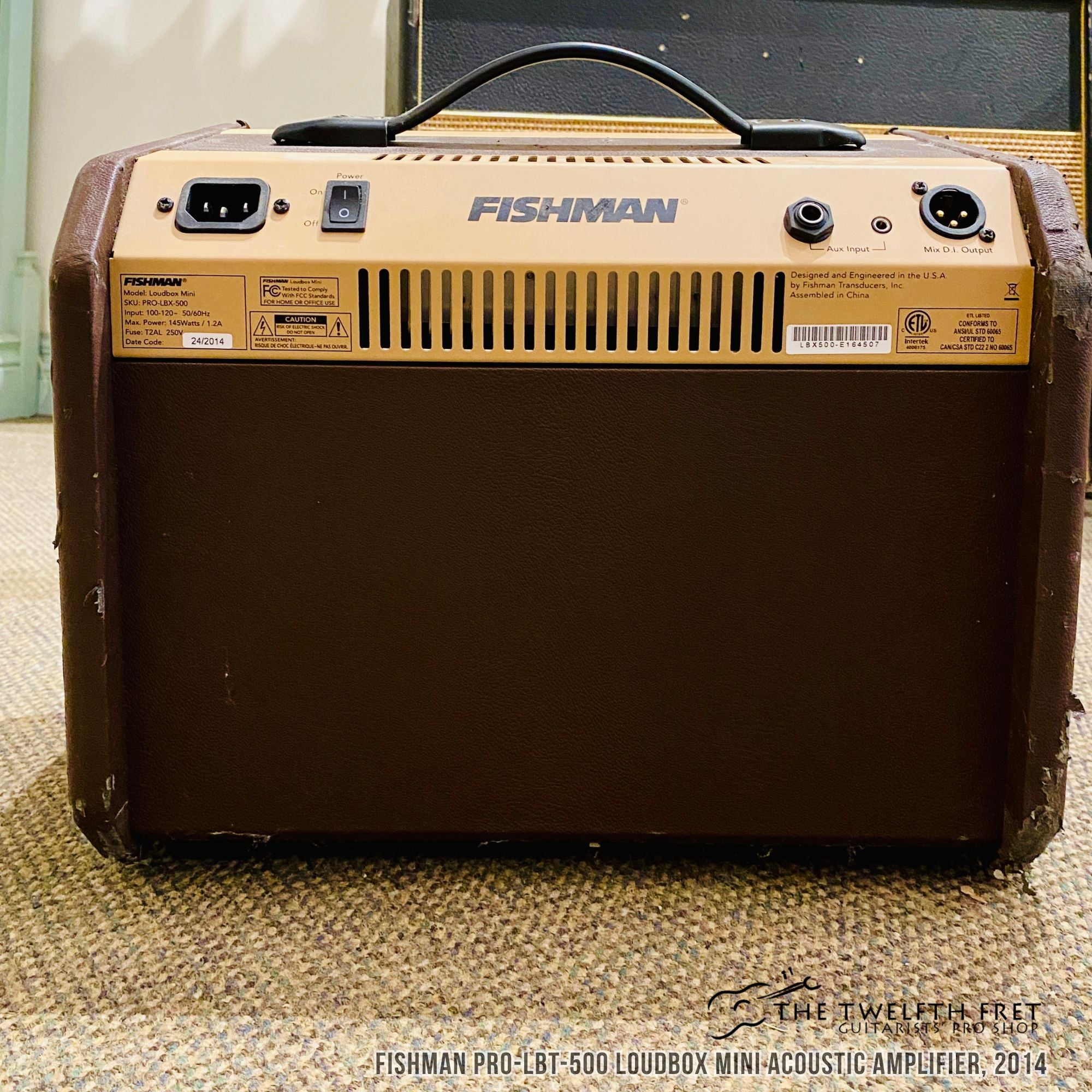 Fishman PRO-LBT-500 Loudbox Mini Acoustic Amplifier, 2014 - The Twelfth Fret