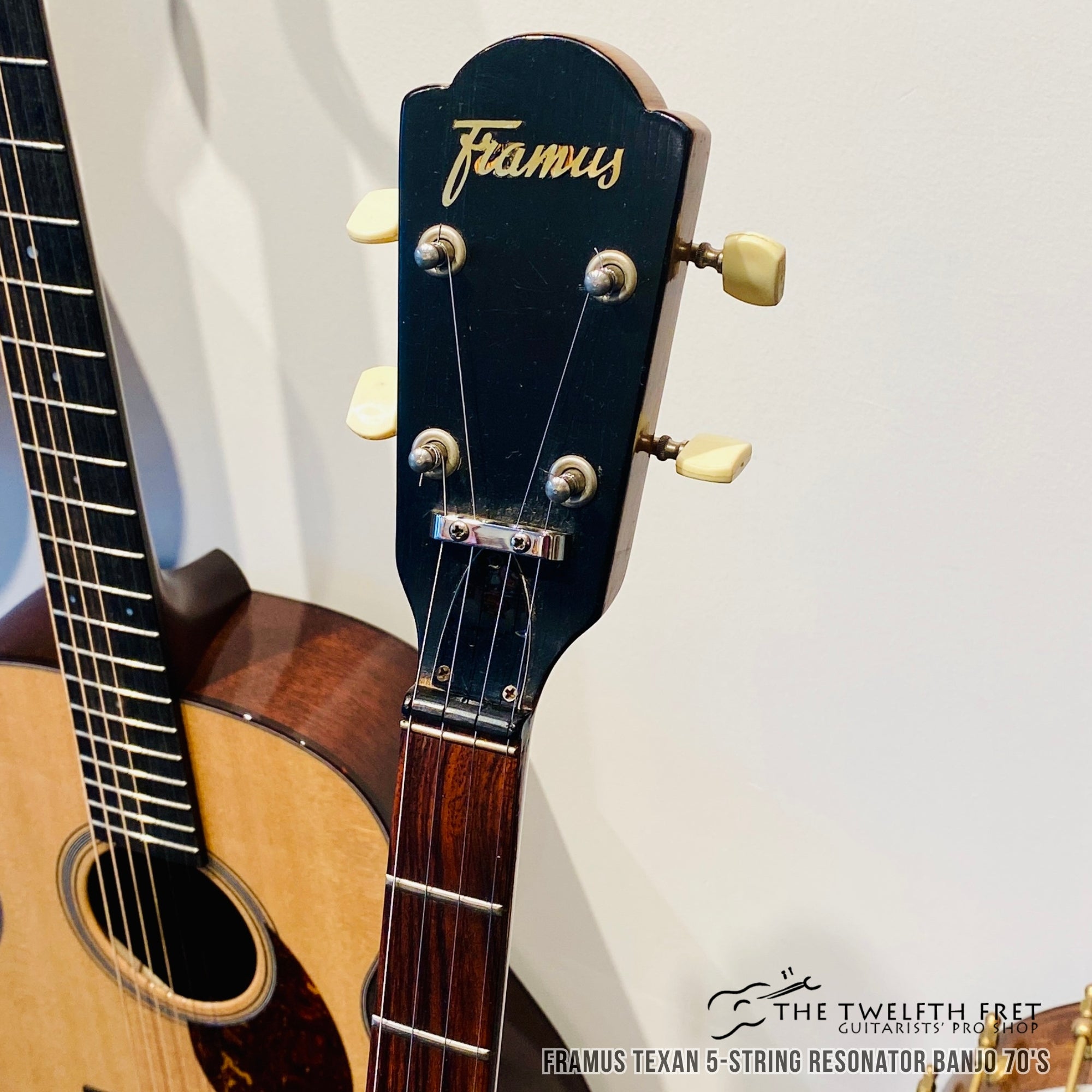 Framus Texan 5-String Resonator Banjo 70's - The Twelfth Fret