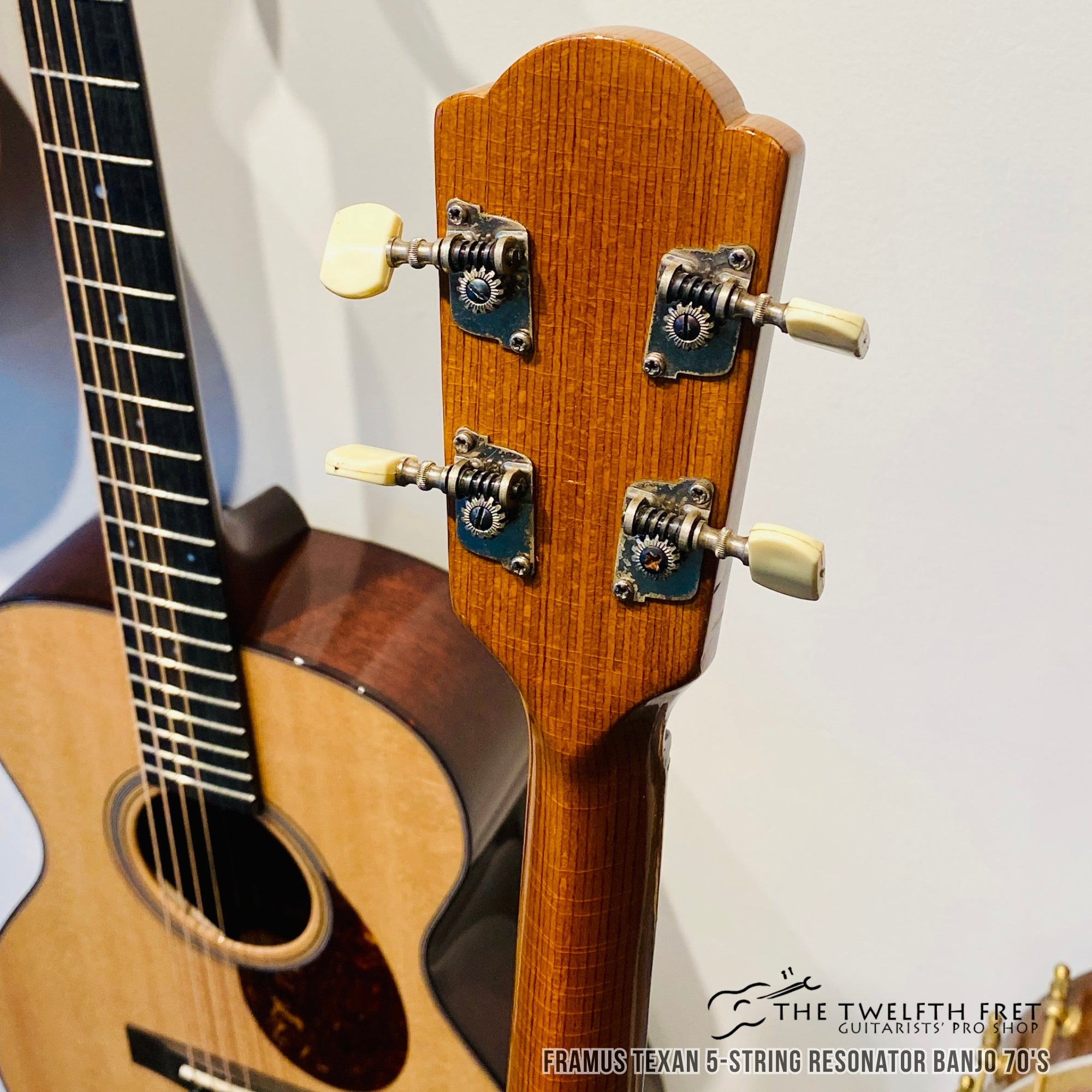 Framus Texan 5-String Resonator Banjo 70's - The Twelfth Fret