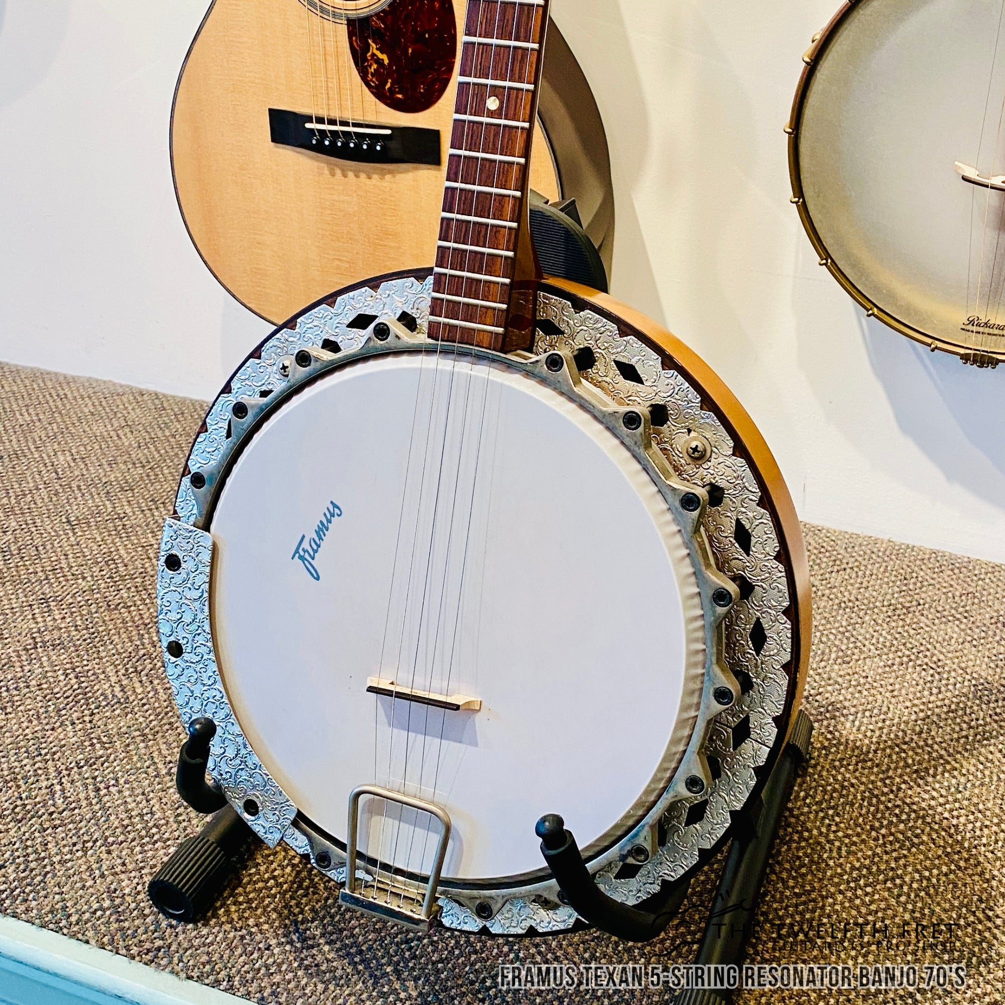 Framus Texan 5-String Resonator Banjo 70's - The Twelfth Fret