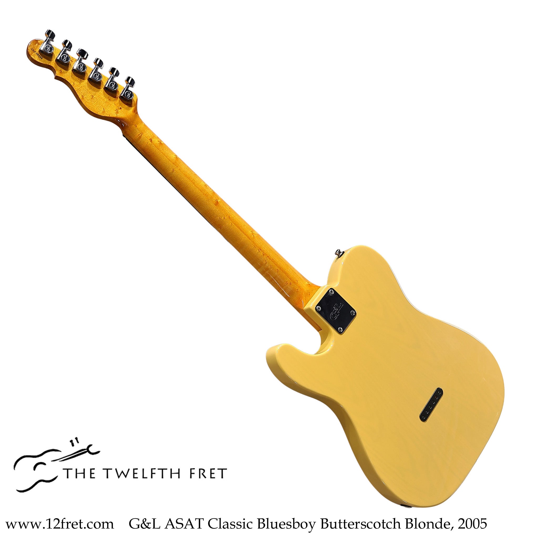 G&L ASAT Classic Bluesboy Butterscotch Blonde, 2005 - The Twelfth Fret
