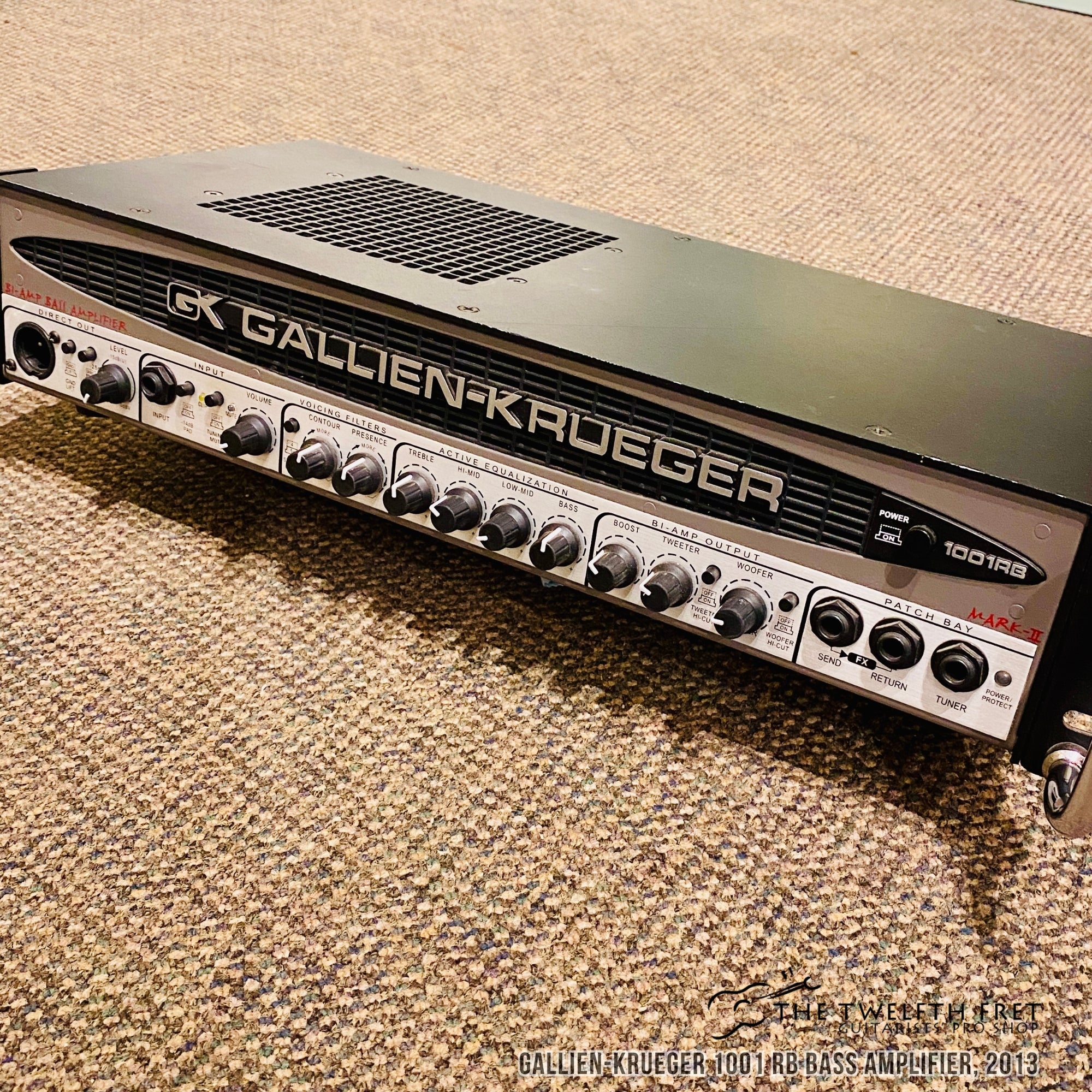 Gallien-Krueger 1001 RB Bass Amplifier, 2013 - The Twelfth Fret