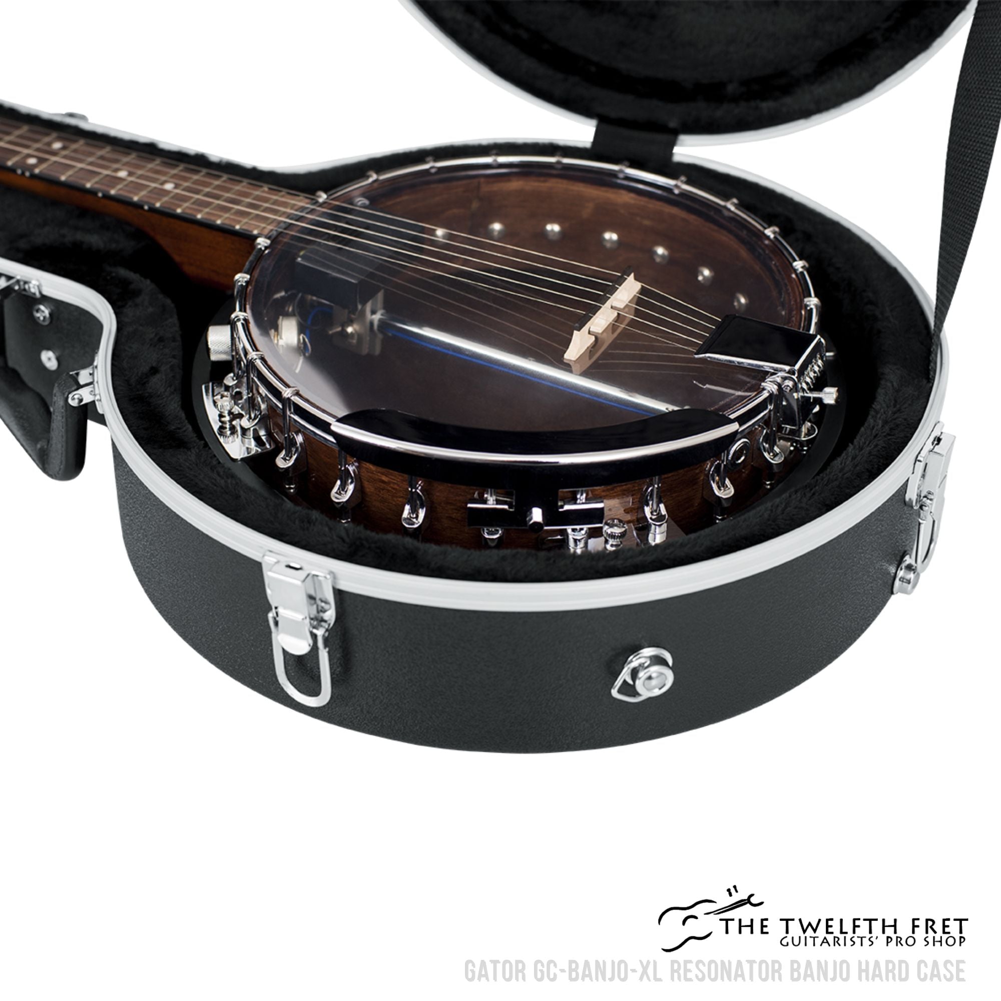 Gator GC-Banjo-XL Resonator Banjo Hard Case - The Twelfth Fret Gator GC-Banjo-XL Resonator Banjo Hard Case - The Twelfth Fret