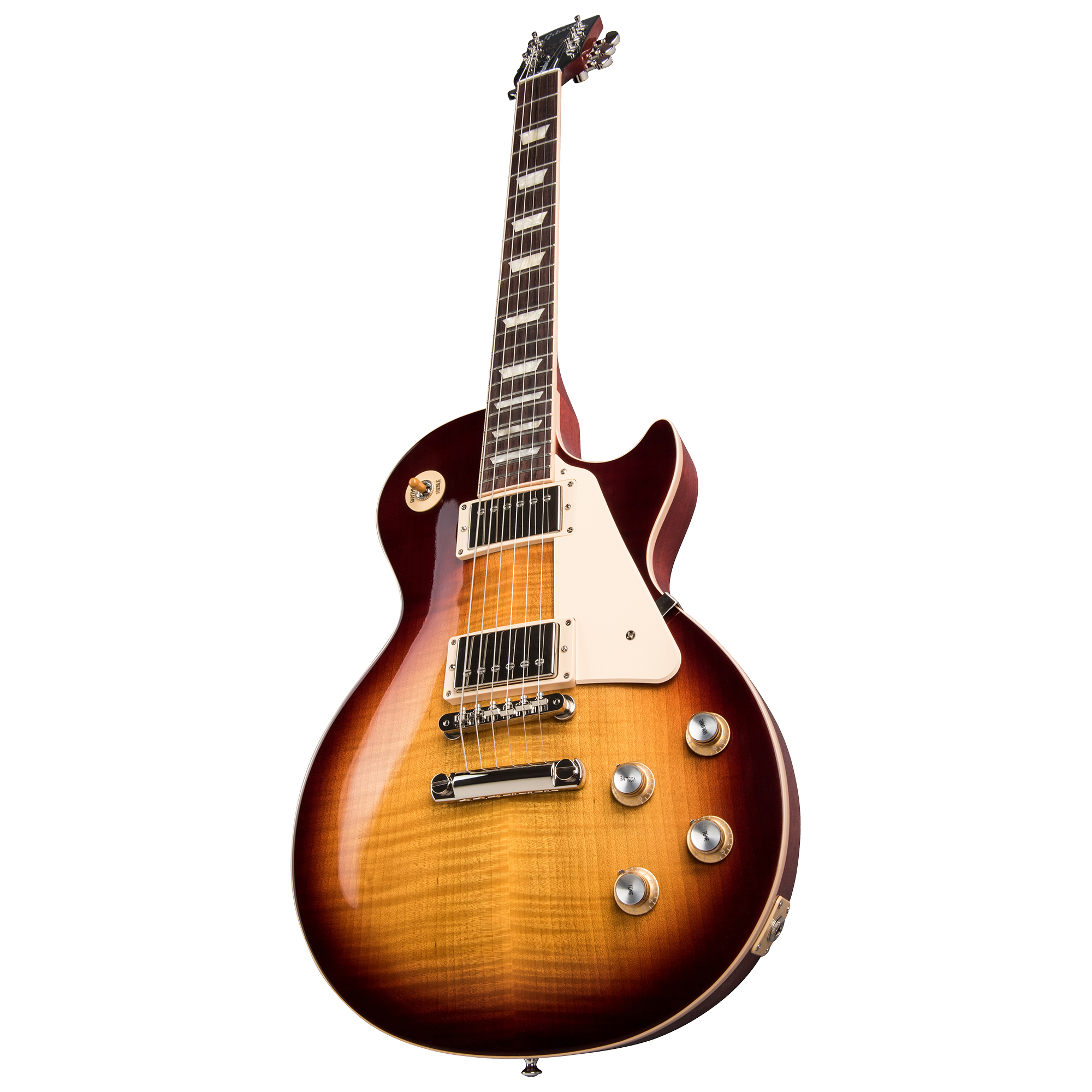 Gibson Les Paul Standard 60's Bourbon Burst Electric Guitar - The Gibson Les Paul Standard 60's Bourbon Burst Electric Guitar - The