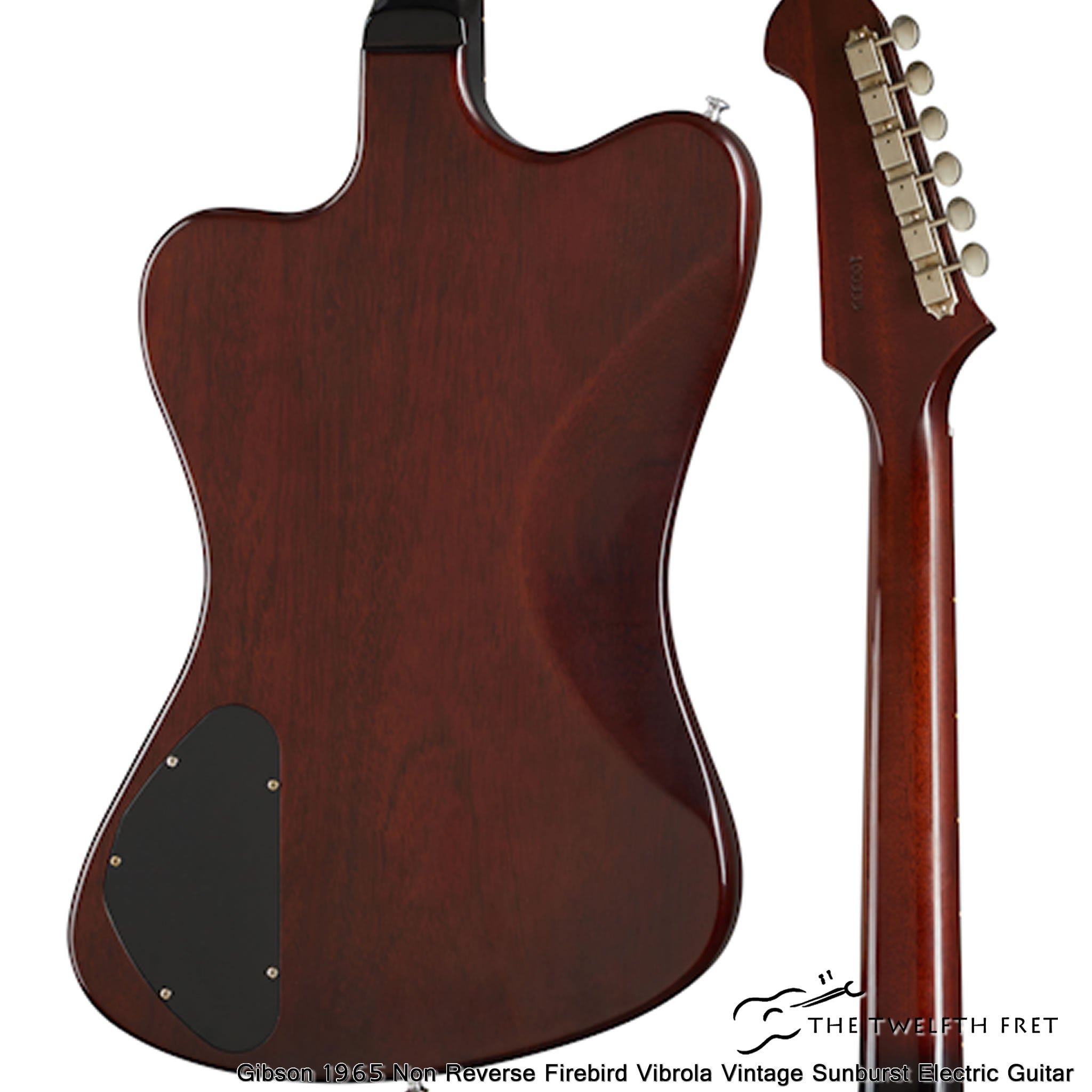 Gibson 1965 Non Reverse Firebird Vibrola Vintage Sunburst Electric Guitar - The Twelfth Fret 