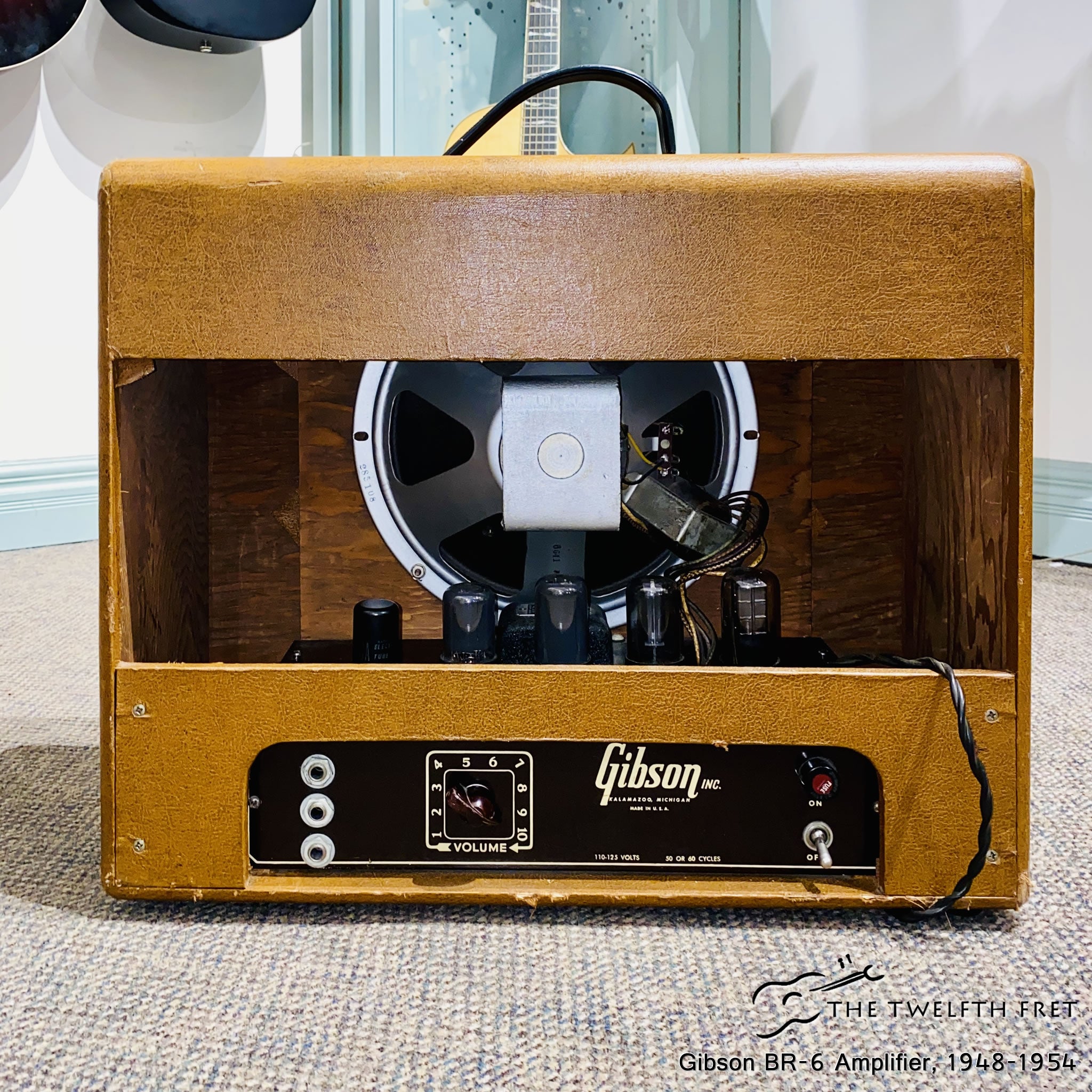 Gibson BR-6 Amplifier, 1948-1954 - The Twelfth Fret