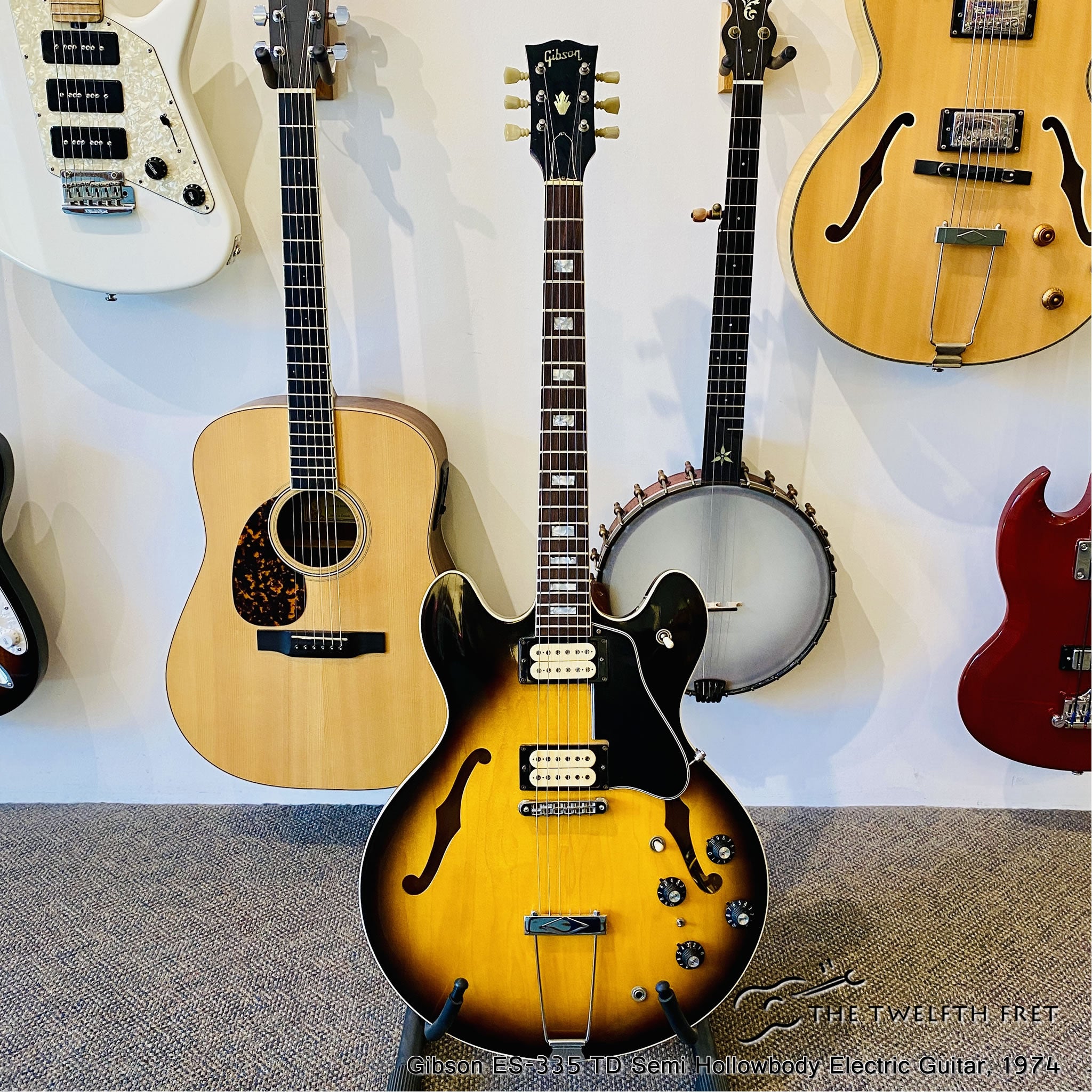 Gibson ES-335 TD Semi Hollowbody Electric Guitar, 1974 - The Twelfth Fret