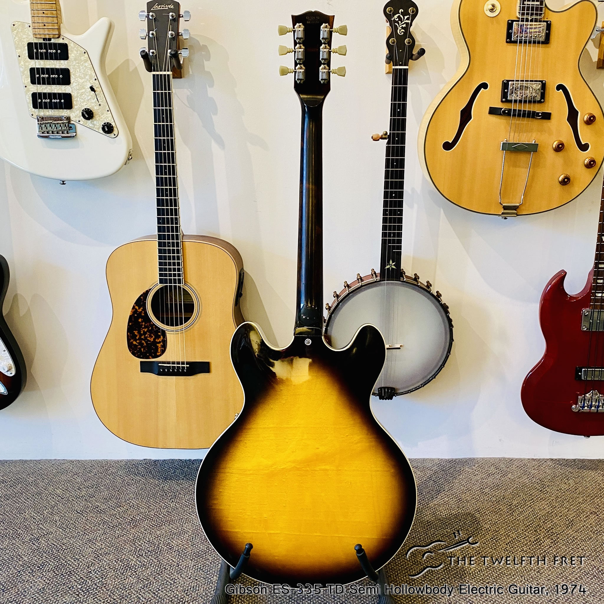 Gibson ES-335 TD Semi Hollowbody Electric Guitar, 1974 - The Twelfth Fret