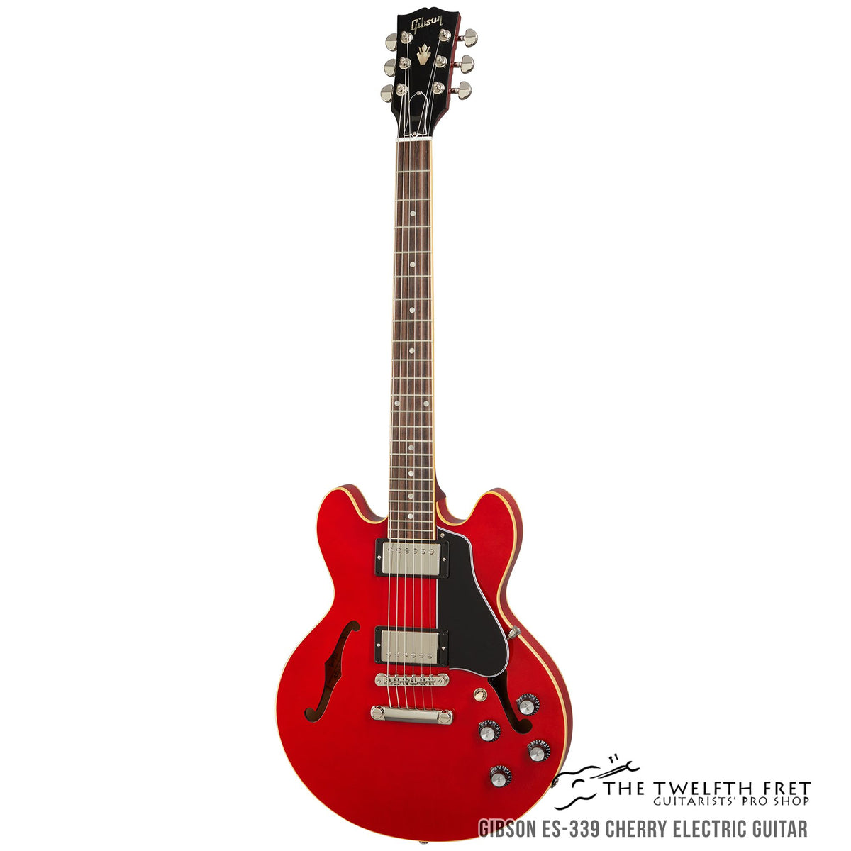 Gibson ES-339 Cherry Electric Guitar - The Twelfth Fret 