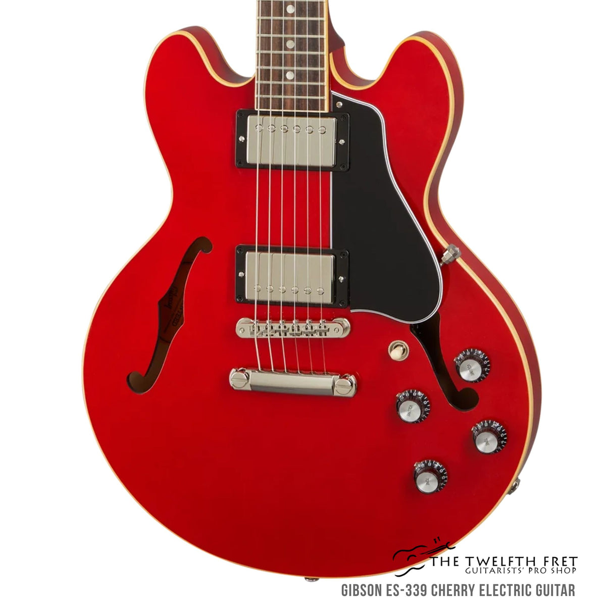 Gibson ES-339 Cherry Electric Guitar - The Twelfth Fret 