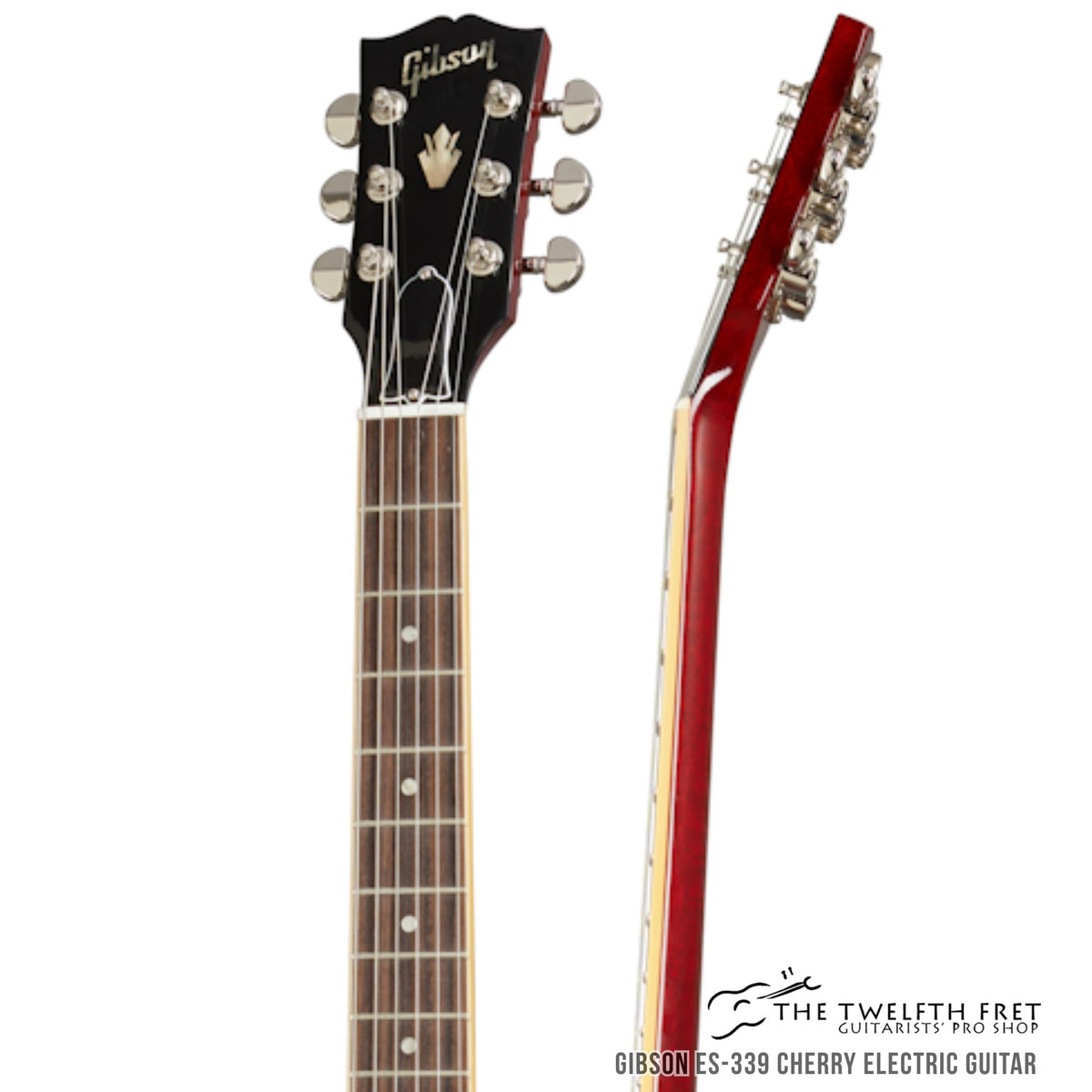 Gibson ES-339 Cherry Electric Guitar - The Twelfth Fret 