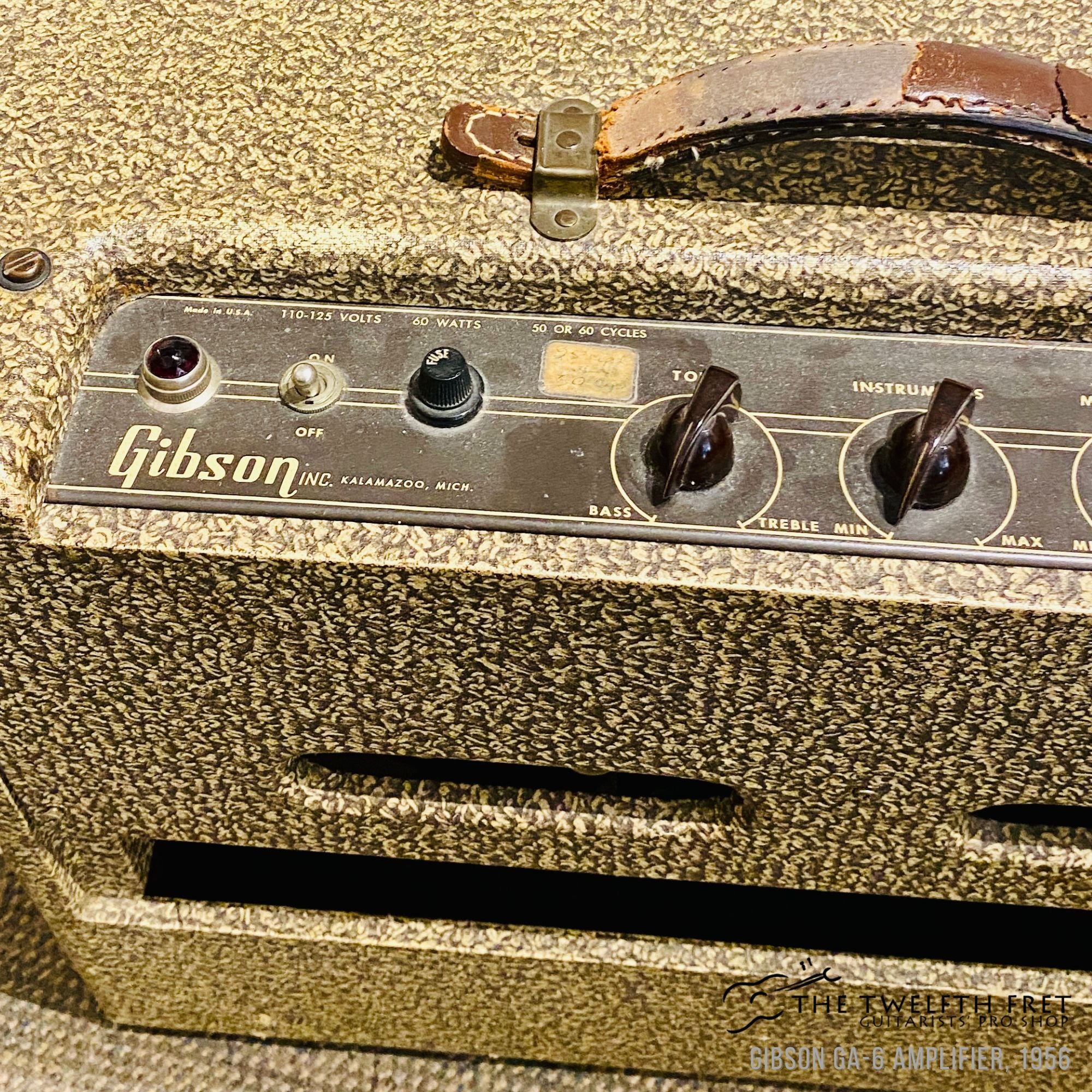 洋楽 G-Rap A.M.P. - PUSHIN' PLATES Gibson GA-6 Amplifier, 1956 - The Twelfth Fret