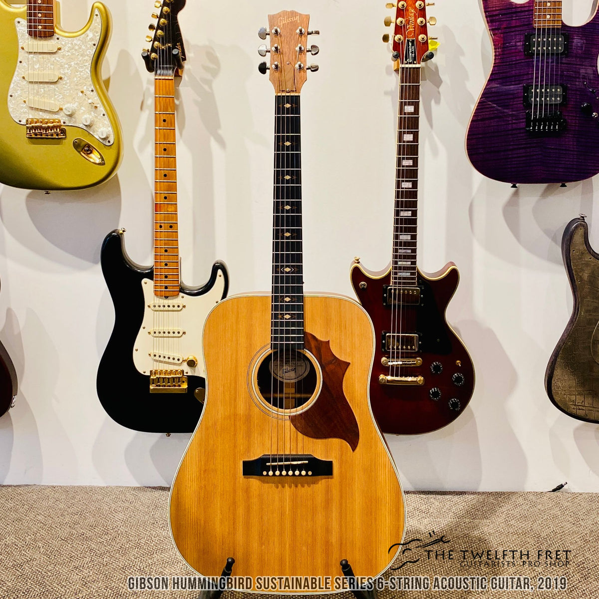 Gibson Hummingbird Sustainable Series 6-String Acoustic Guitar, 2019 - The Twelfth Fret