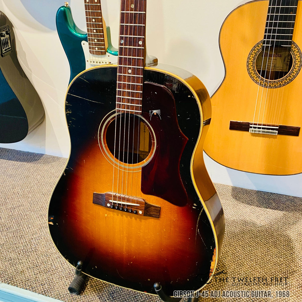 Gibson J-45 ADJ Acoustic Guitar, 1968 - The Twelfth Fret