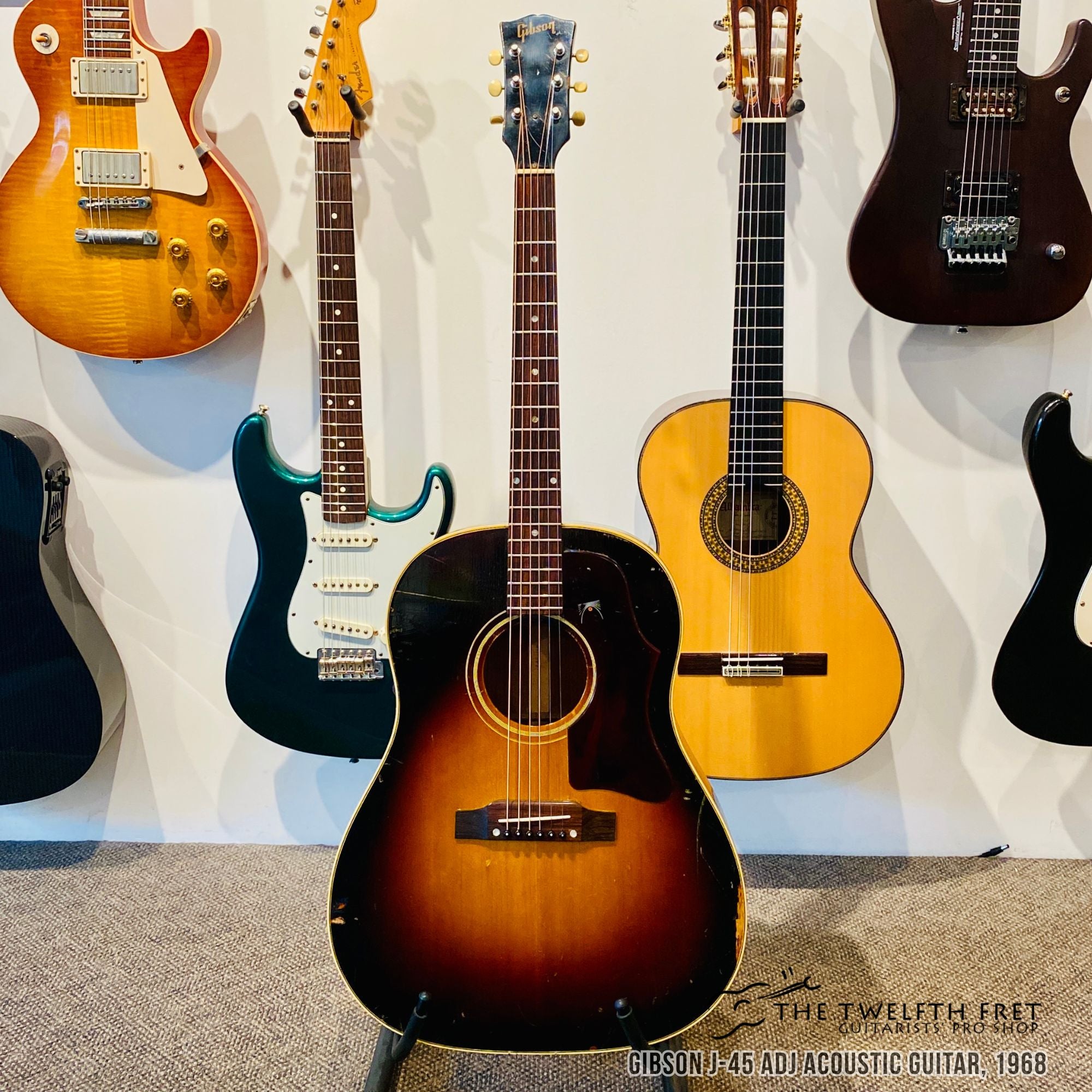 Gibson J-45 ADJ Acoustic Guitar, 1968 - The Twelfth Fret