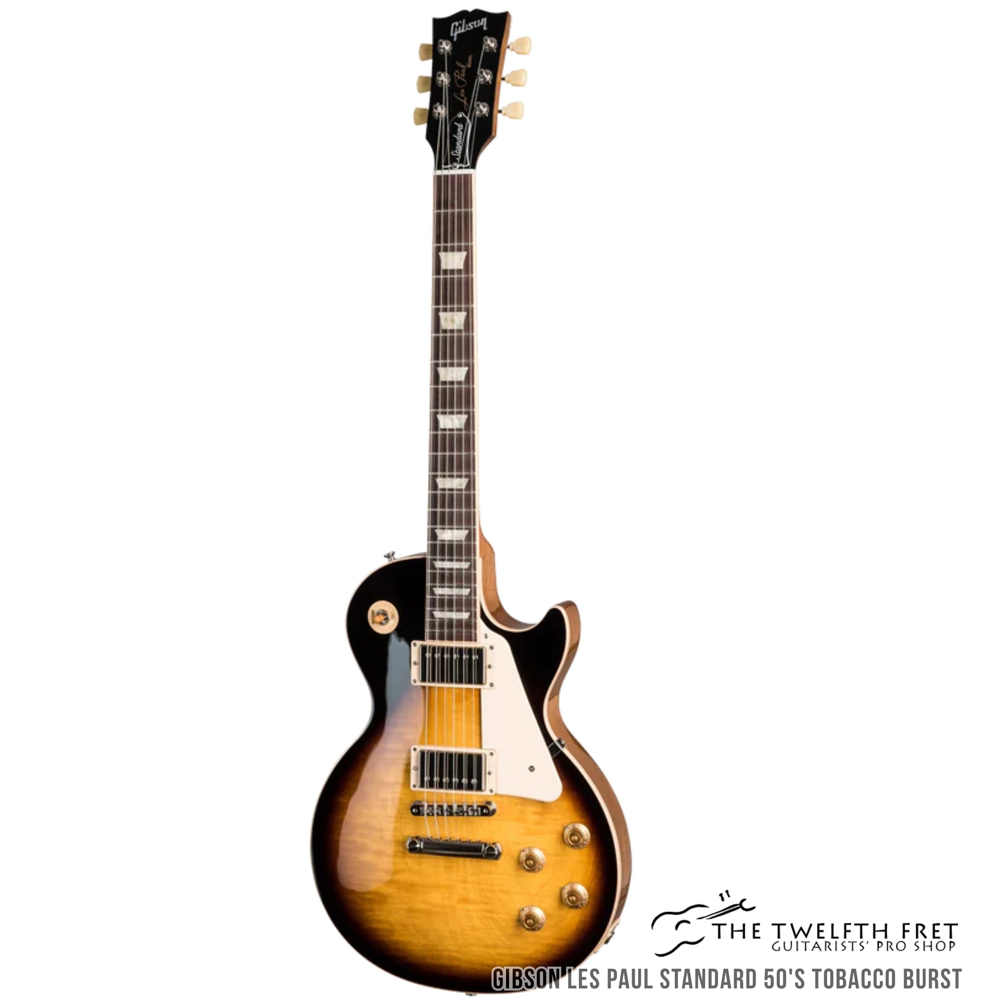 Gibson Les Paul Standard 50's Tobacco Burst Electric Guitar - The Twelfth Fret 