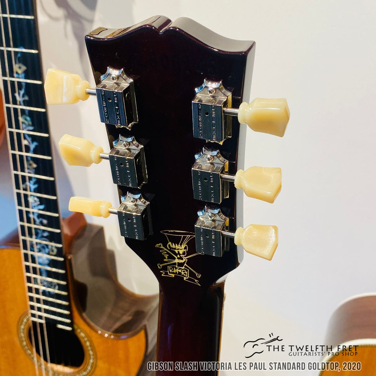 Gibson Slash Victoria Les Paul Standard Goldtop Solidbody Electric Guitar, 2020 - The Twelfth Fret