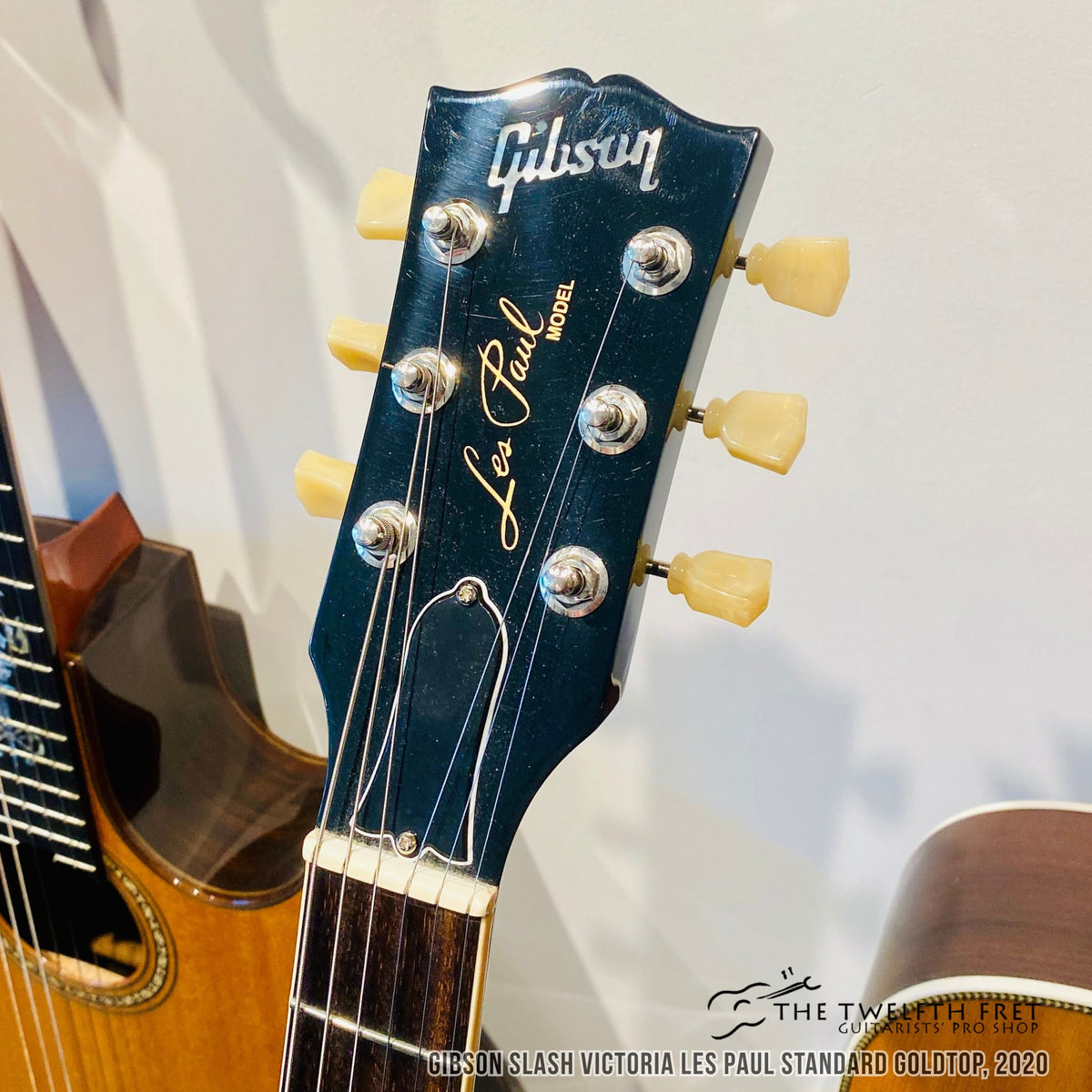 Gibson Slash Victoria Les Paul Standard Goldtop Solidbody Electric Guitar, 2020 - The Twelfth Fret