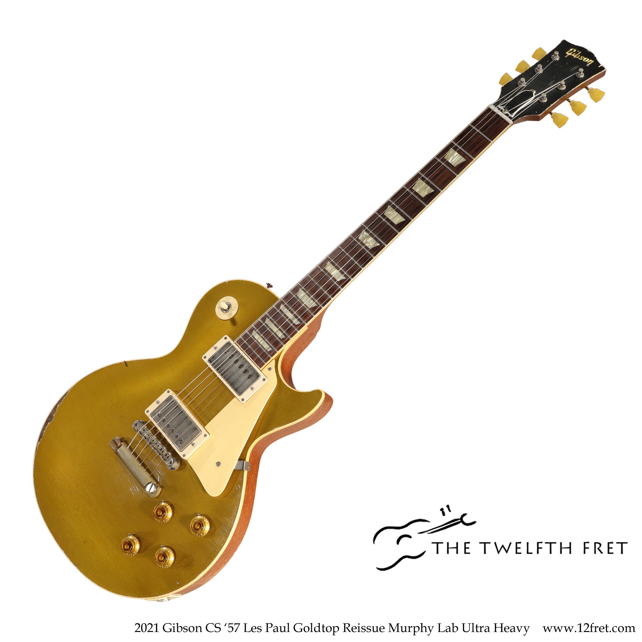 2021 Gibson CS '57 Les Paul Goldtop Reissue Murphy Lab Ultra Heavy - The Twelfth Fret